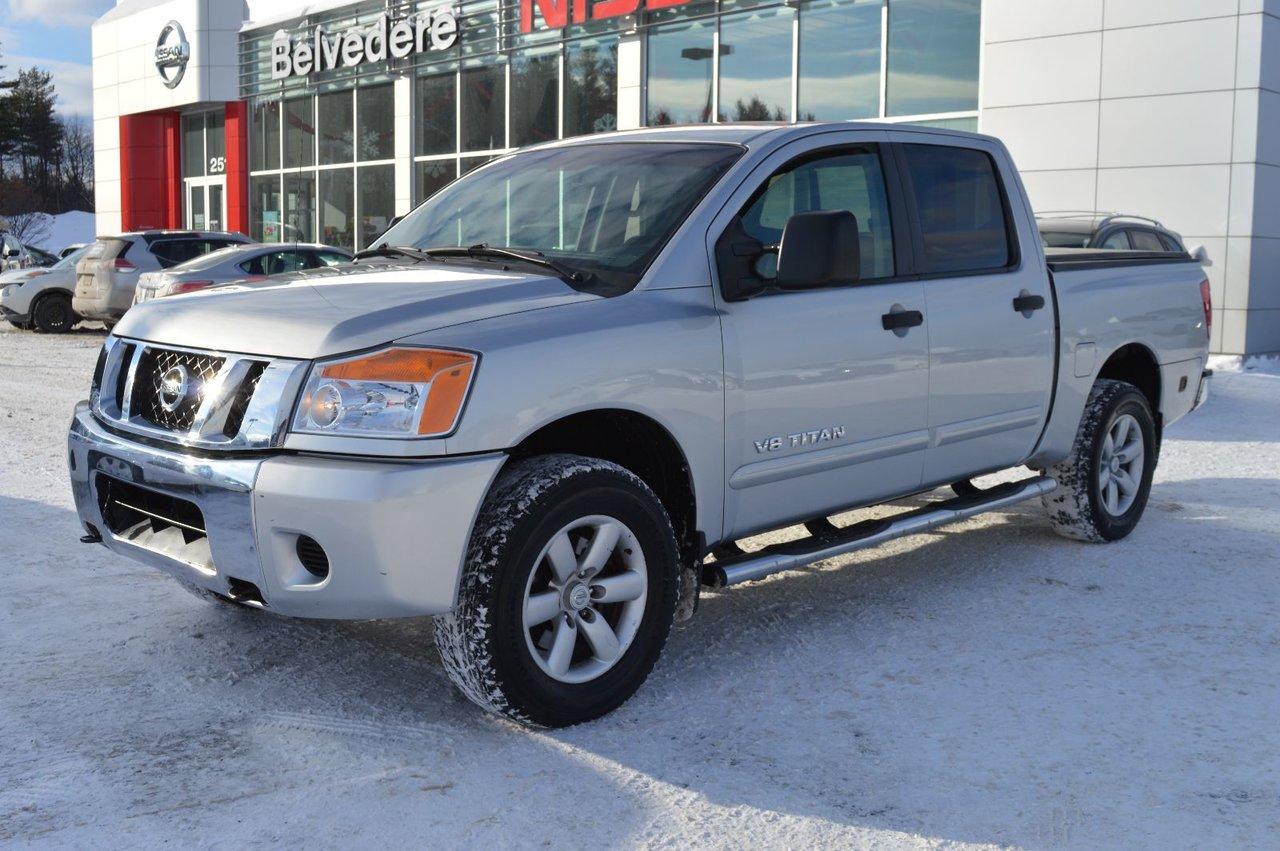 <a href=https://www.autoaubaine.com/Nissan-Titan-c7027425.html>https://www.autoaubaine.com/Nissan-Titan-c7027425.html</a>

Nissan Titan SV 4X4 CREWCAB 5.3 LITRES MARCHE PIED FINANCEMENT DISPONIBLE SUR PLACE 2011Régulateur de vitesse, Essuie-glaces intermittents, Anti-démarreur, Freins ABS, Contrôle de stabilité, Coussin gonflable conducteur, Coussins gonflables latéraux, Lecteur CD, Portes électriques, Tachymètre, Vitres électriques, Air climatisé, Commandes audio au volant, Lampes de lecture arrière, Volant ajustable, Marchepieds, Attelage remorque, Radio AM/FM, Direction assistée, Télédéverrouillage, Coussins gonflables arrière pour la tête, Freins à disque, Rétroviseurs électriques, Jantes en alliage, Antipatinage, Verrous de sécurité pour enfants, Système de surveillance de la pression des pneus, Roue de secours - Temporaire, Climatisation