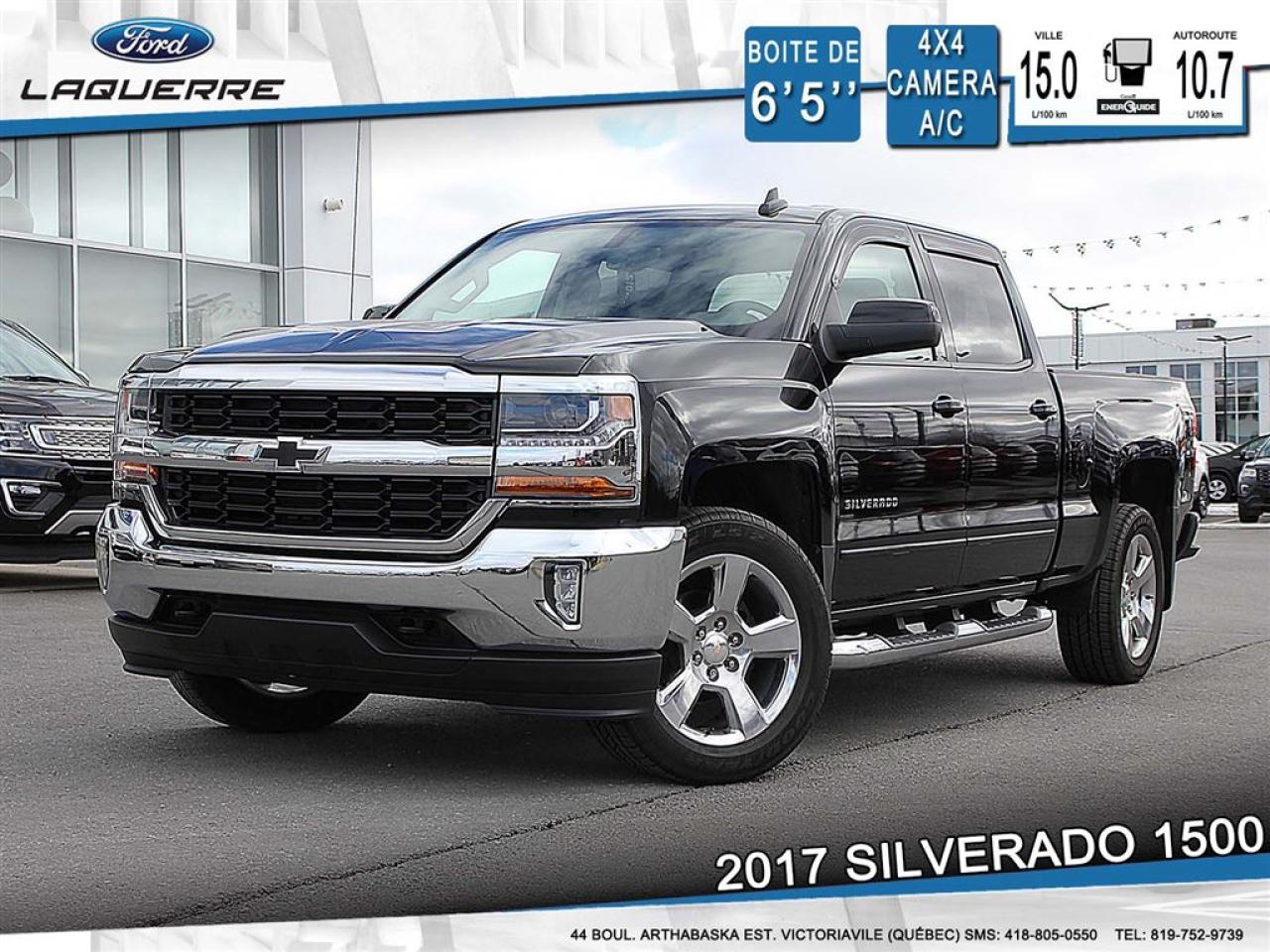 Used 2017 Chevrolet Silverado 1500 Lt Crew Cab, Edition for sale in Victoriaville, QC