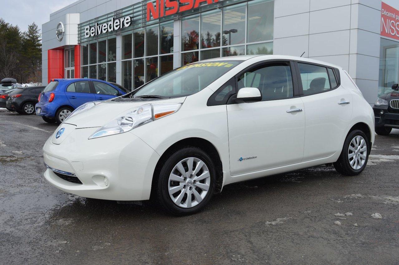 <a href=https://www.autoaubaine.com/Nissan-Leaf-c7015642.html>https://www.autoaubaine.com/Nissan-Leaf-c7015642.html</a>

Nissan Leaf S AVEC CHARGE RAPIDE GARANTIE JUSQU\AU 6 MAI 2021 FINANCEMENT DISPONIBLE SUR PLACE 2016Régulateur de vitesse, Essuie-glaces intermittents, Essuie-glace arrière, Anti-démarreur, Freins ABS, Contrôle de stabilité, Coussin gonflable conducteur, Coussins gonflables latéraux, Lecteur CD, Lecteur MP3, Portes électriques, Tachymètre, Vitres électriques, Air climatisé, Commandes audio au volant, Sièges arrières rabattables, Sièges chauffants, Volant ajustable, Tapis protecteurs, Ordinateur de bord, Caméra de recul, Radio AM/FM, Volant gainé de cuir, Phares automatiques, Rétroviseur électrique, Sièges arrières chauffants, Direction assistée, Télédéverrouillage, Rétroviseurs chauffants, Banquette arrière divisé, Coussins gonflables arrière pour la tête, Démarrage sans clé, Freins à disque, Sièges chauffants - Avant, Rétroviseurs électriques, Antipatinage, Verrous de sécurité pour enfants, Système de surveillance de la pression des pneus, Sièges baquets, Prise Auxiliaire, Technologie Bluetooth intégrée, Port USB, Climatisation, Volant chauffant