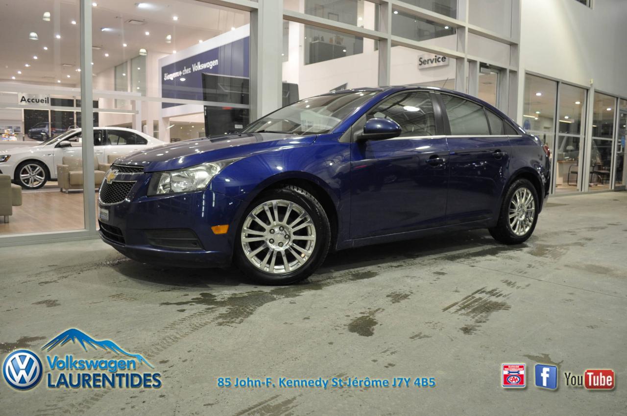 Used 2012 Chevrolet Cruze ECO*BLUETOOTH*A/C*GR ELEC* for sale in St-Jérôme, QC