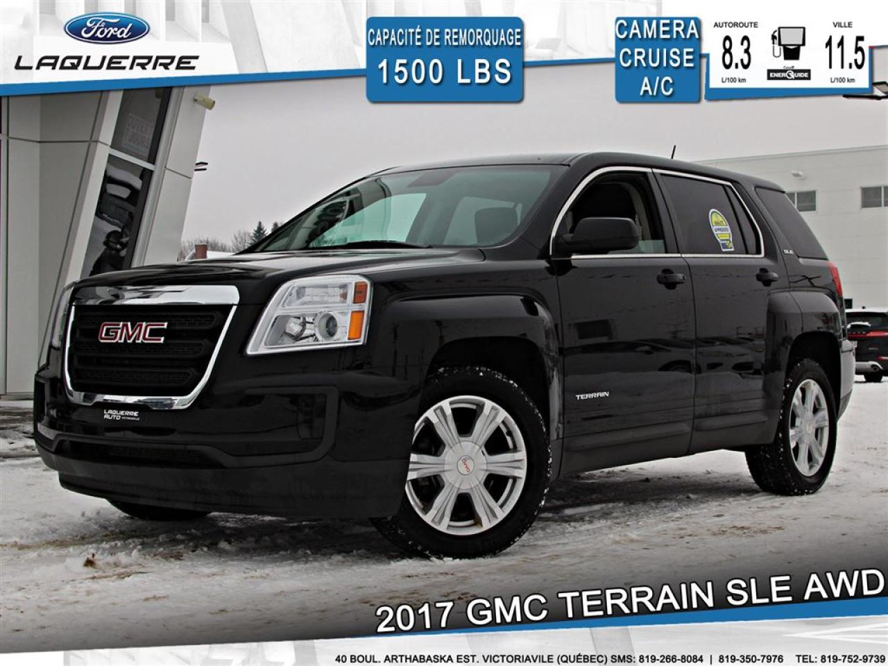 Used 2017 GMC TERRAIN Sle Awd Camera for sale in Victoriaville, QC