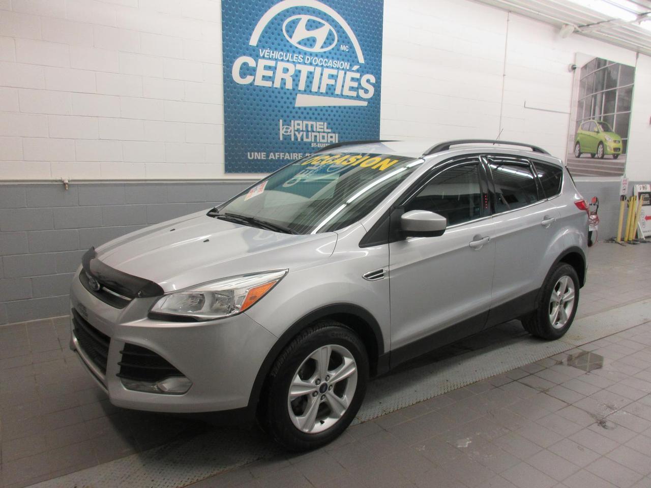 <a href=https://www.hamelhyundai.com/occasion/Ford-Escape-2013.html>https://www.hamelhyundai.com/occasion/Ford-Escape-2013.html</a>

Le concessionnaire Hyundai à St-Eustache (près de Laval et St-Jérôme) vous accueille dans une salle de montre exclusivement dédiée à la présentation des véhicules doccasion. Nos véhicules doccasion sont soigneusement sélectionnés pour sassurer de répondre à vos besoins. Cette certification rigoureuse est accompagnée dune garantie et dun privilège déchange de 30 jours ou 2000 km. Nous avons de toutes marques et de tous les modèles dans notre inventaire, berline, hatchback, V.U.S., tout terrain, à hayon, camion, sedan, S.U.V., AWD, 4x4. 
*Tous nos véhicules sont inspectés en 120 points et les réparations nécessaires ont été effectuées. 
*Financement à partir de 2.99%
*Garantie disponibles pour véhicules certifiés PROMESSE H jusquà 200 000 km
*Assistance routière disponible