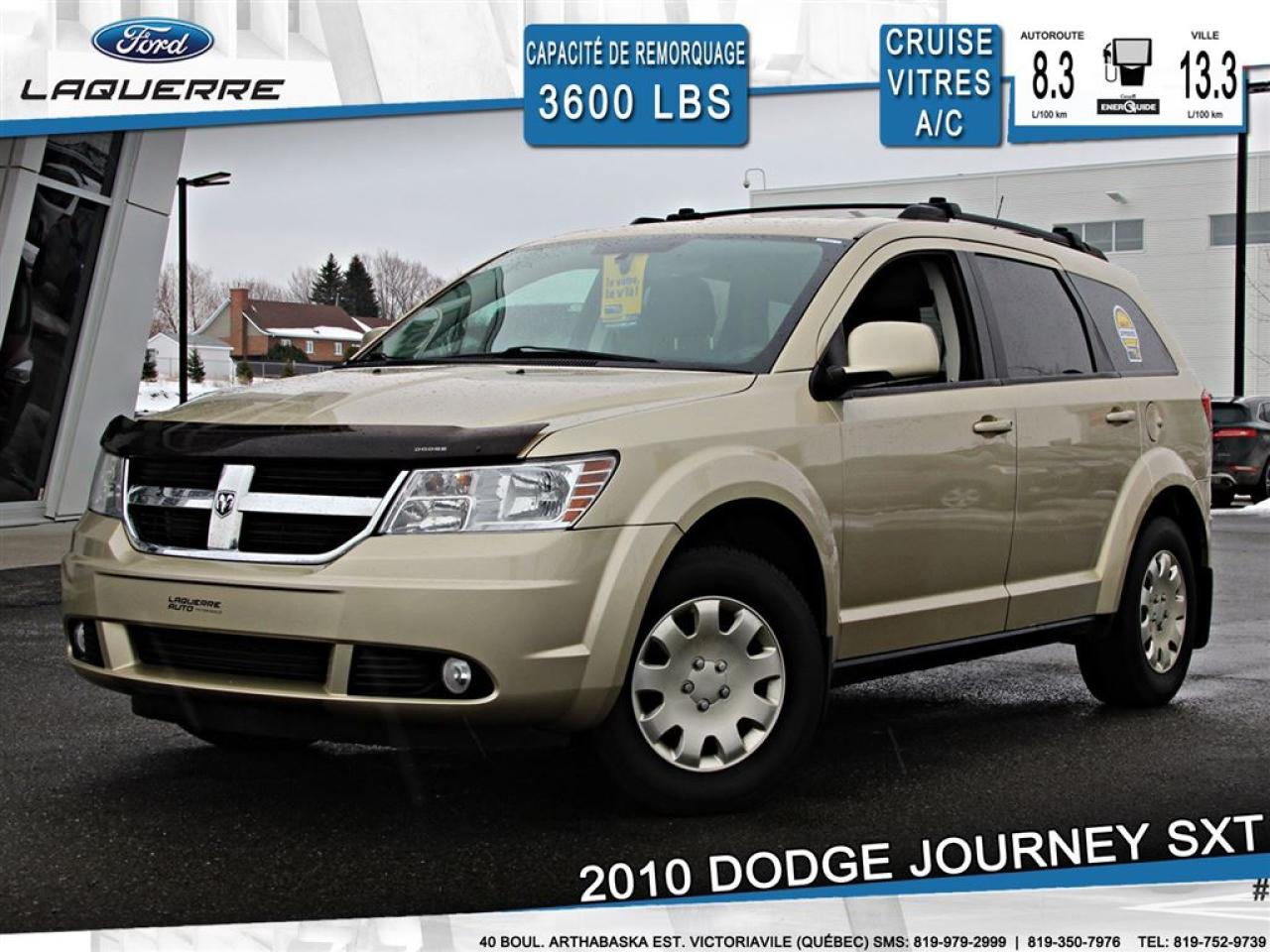 Used 2010 Dodge Journey Sxt Bluetooth Cruise for sale in Victoriaville, QC