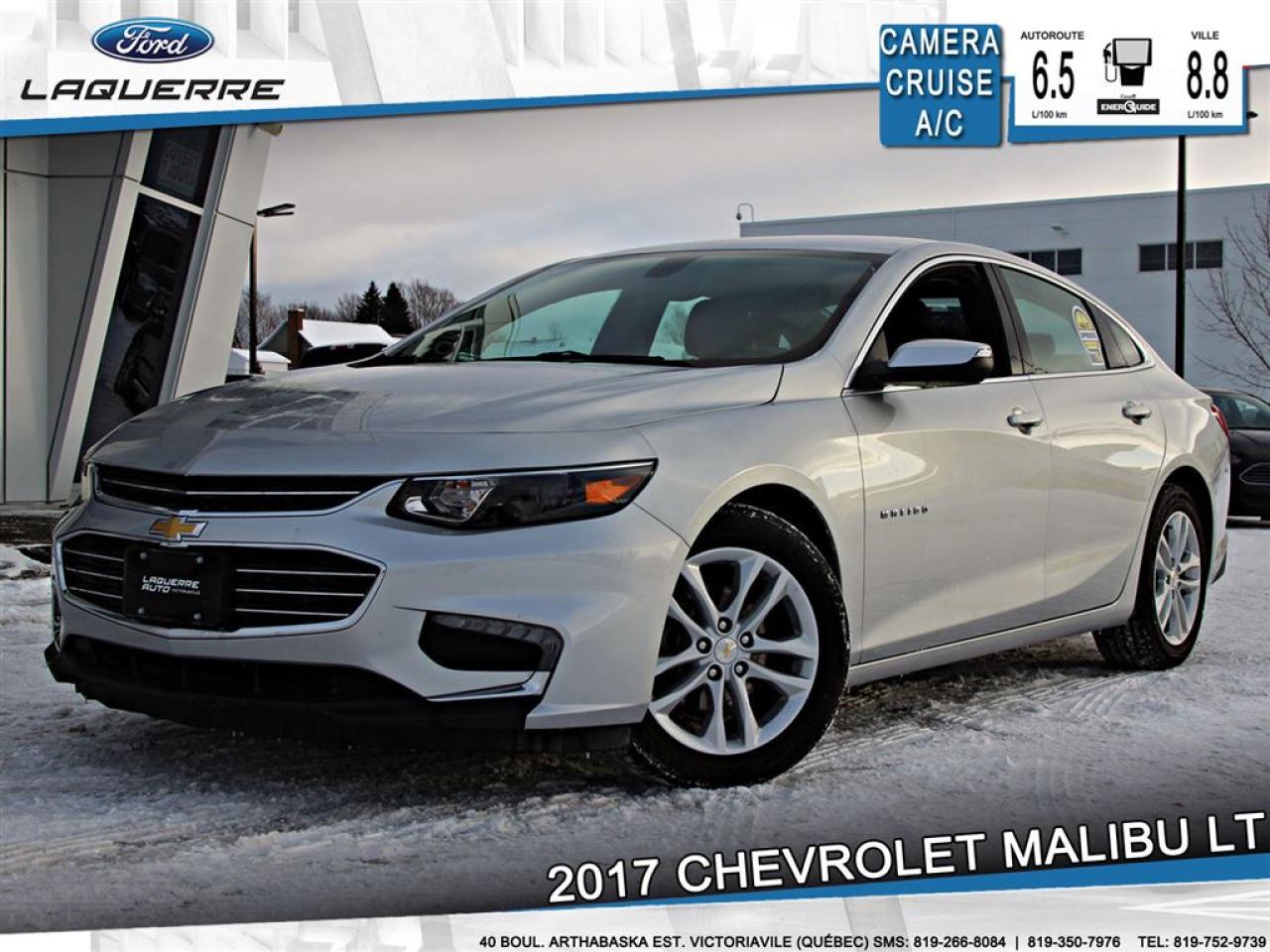 Used 2017 Chevrolet Malibu Lt Camera A/c for sale in Victoriaville, QC