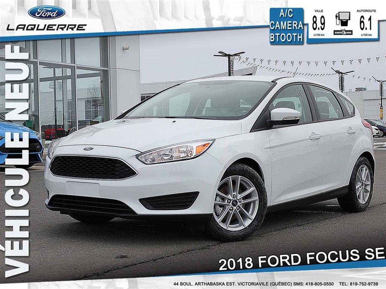 <a href=https://www.laquerreford.com/occasion/Ford-Focus-2018.html>https://www.laquerreford.com/occasion/Ford-Focus-2018.html</a>

18126 LA FORD FOCUS 2017 EST DOTÉE DUNE CAMÉRA DE RECUL DE SÉRIE ET DE SEPT COUSSINS GONFLABLES POUR VOUS PROTÉGER, VOS PASSAGERS ET VOUS, SUR LA ROUTE. POUR AIDER LE CONDUCTEUR ET LE VÉHICULE À MIEUX NÉGOCIER LES COURBES, LE CONTRÔLE DE VECTEUR DE COUPLE DE SÉRIE A ÉTÉ CONÇU POUR AUGMENTER LADHÉRENCE DES ROUES AVANT À LA ROUTE ET FACILITER LES VIRAGES OU LA CONDUITE DANS LES CONDITIONS GLISSANTES.     PLUS DE 3,691.00$ DE RABAIS SUR UN VÉHICULE NEUF  SIMPLEMENT LE MOINS CHER AU QUÉBEC, PLUSIEURS EN INVENTAIRE.  PRIX DE DÉTAIL DE 24,318.00$ INCLUANT TOUTES CES OPTIONS.    //******\\  WINTER PACKAGE  HEATED SEATS  HEATED STEERING WHEEL  HEATED EXTERIOR MIRRORS  ALL-WEATHER FLOOR MATS  ENGINE BLOCK HEATER 100.00  50 STATE EMISSIONS  //******\\    TRANSPORT ET PREPARATION INCLUS, TAXE EN SUS.