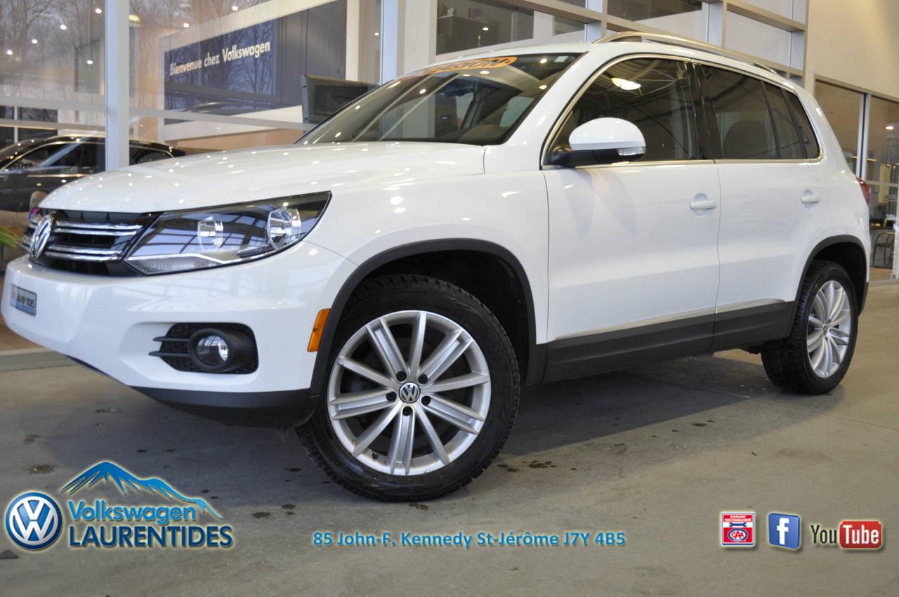 Used 2014 Volkswagen Tiguan HIGHLINE*AWD*TOIT*CUIR*09% for sale in St-Jérôme, QC
