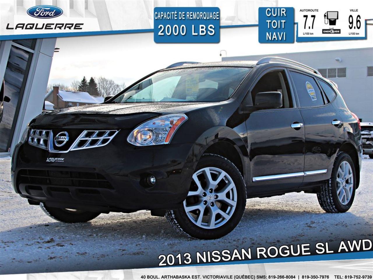 Used 2013 Nissan Rogue Sl Awd Cuir Toit for sale in Victoriaville, QC