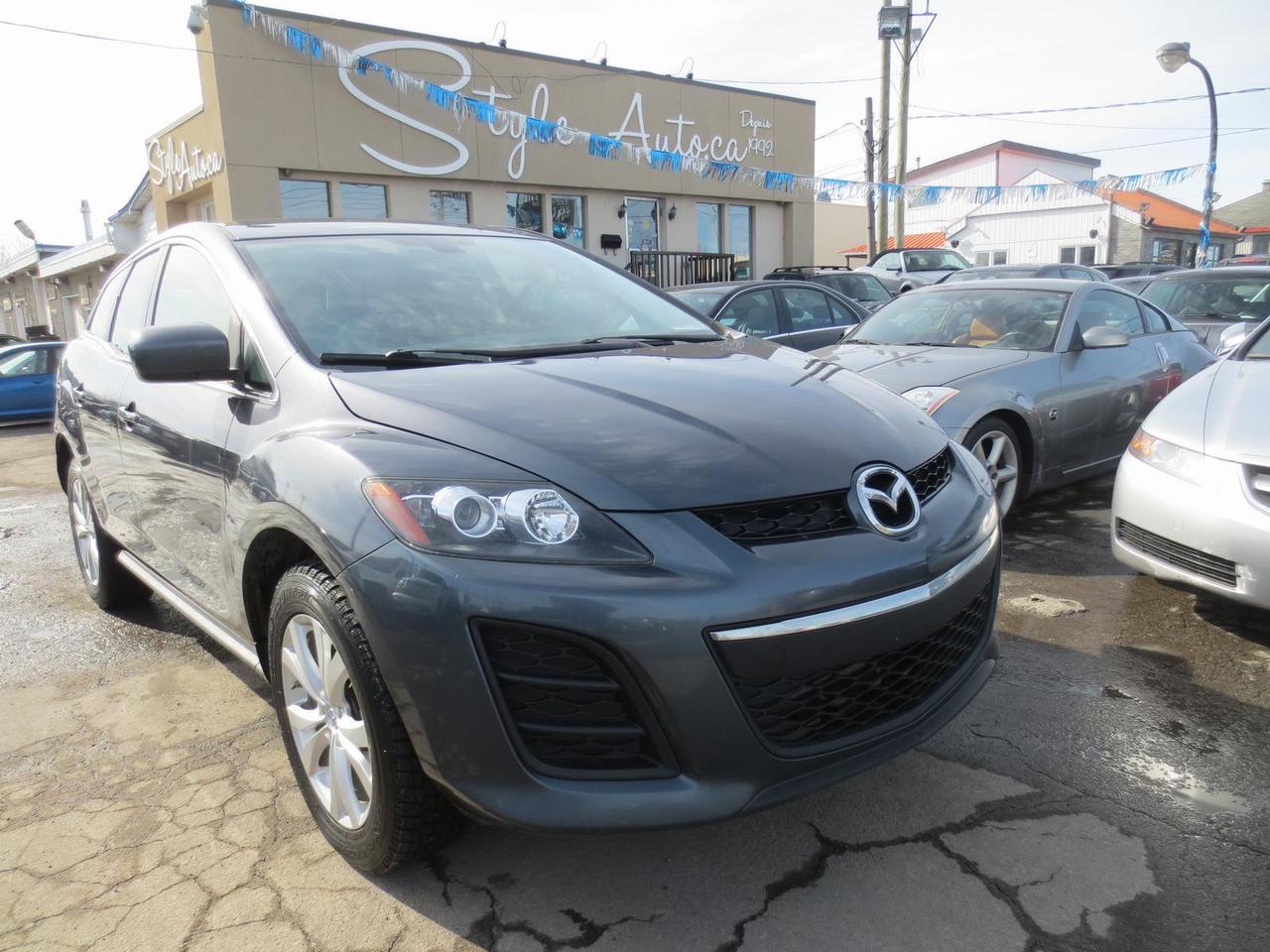 <a href=https://www.autoaubaine.com/Mazda-CX-7-c6787733.html>https://www.autoaubaine.com/Mazda-CX-7-c6787733.html</a>

MAZDA CX-7 GS AWD TOUT ÉQUIPÉ
2.3 LITRES TURBO TRANSMISSION AUTOMATIQUE 6 VITESSE COMMANDE AUDIO AU VOLANT GROUPE ÉLECTRIQUE COMPLET VITRES PORTES
MIROIRS CHAUFFANT AIR CLIMATISÉ
RÉGULATEUR DE VITESSE CONTROL DE STABILITÉ PHARES ANTI-BROUILLARD
MAGS
SEULEMENT 96980KILOMÈTRES CERTIFIÉ CARPROOF A lAPPUIE
TRÈS BON UTILITAIRE SPORT.
STYLE AUTO A VOTRE SERVICE DEPUIS 
1992 TOUT NOS VEHICULES SONT 
INSPECTER ET GARANTIE AVEC 
UN FINANCEMENT MAISON ET BANCAIRE 
A PARTIR DE 4.99% DINTERET POUR NOUS JOINDRE 450-937-5559
Appelez-nous sans frais au 1 855 886-1026