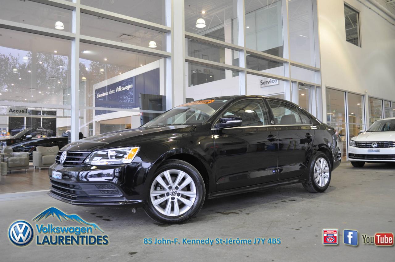 Used 2017 Volkswagen Jetta WOLFSBURG*TOIT*MAGS*A/C*0.9% for sale in St-Jérôme, QC