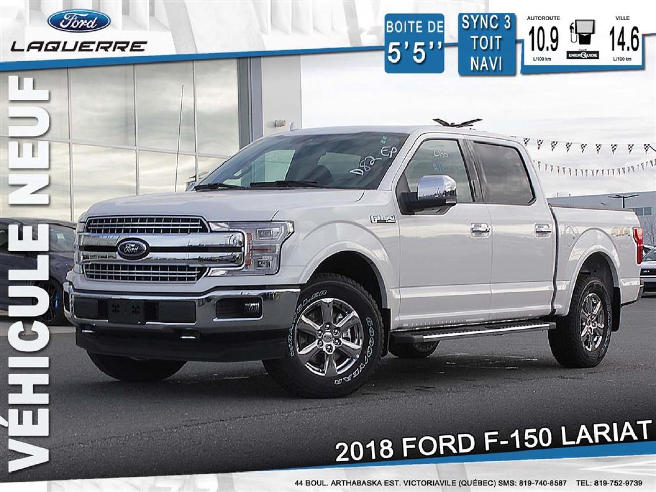 Used 2018 Ford F-150 Lariat Lf for sale in Victoriaville, QC