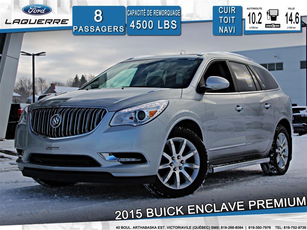 Used 2015 Buick Enclave Premium Awd 8 for sale in Victoriaville, QC