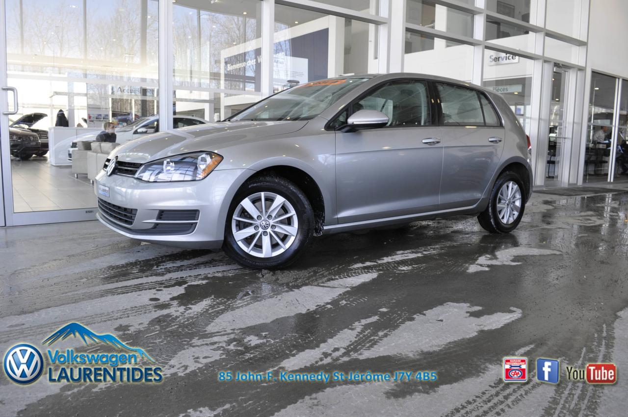 Used 2015 Volkswagen Golf TRENDLINE*GR ELEC*A/C*0.9% for sale in St-Jérôme, QC
