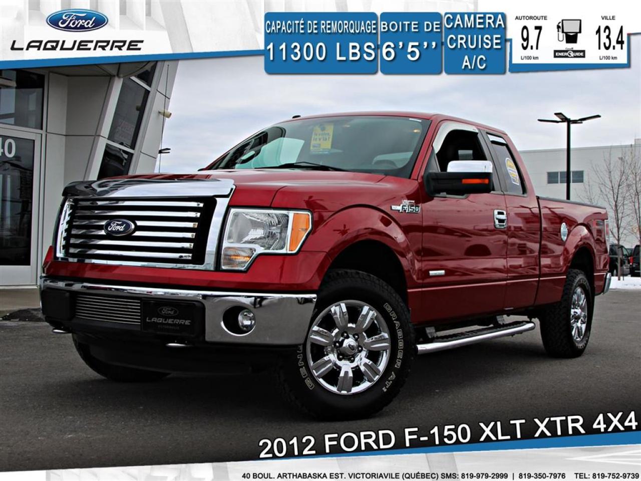 Used 2012 Ford F-150 XLT XTR 4X4 for sale in Victoriaville, QC