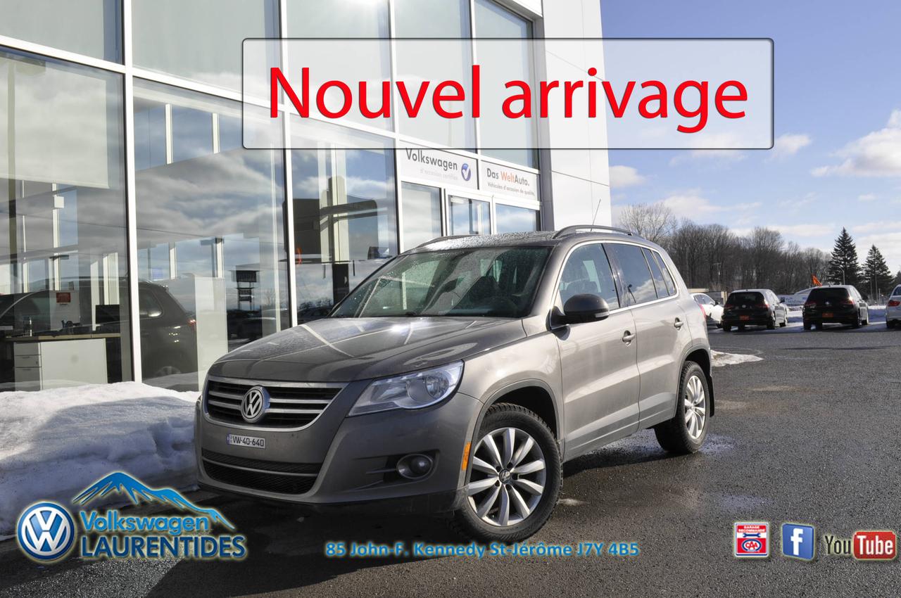 <a href=https://www.vwlaurentides.com/occasion/Volkswagen-Tiguan-2011.html>https://www.vwlaurentides.com/occasion/Volkswagen-Tiguan-2011.html</a>

**RAPPORT CARPROOF DISNPONIBLE**OUVERT LE SAMEDI**FINANCEMENT AVANTAGEUX DISPONIBLE**

2011 Volkswagen Tiguan Highline

2.0L TURBO
AUTOMATIQUE
4MOTION
TOIT PANORAMIQUE
VITRES ELECTRIQUES
VITRES TEINTÉES
MIROIRS ELECTRIQUES
MIROIRS CHAUFFANTS
ÉCRAN TACTIL
PRISE AUX/SD
BLUETOOTH
RÉGULATEUR DE VITESSE
VOLANT MULTI-FONCTIONS EN CUIR
CLIMATISATION BI-ZONE
JANTES EN ALLIAGE 17 POUCES

Volkswagen Laurentides est votre CHOIX #1 de la région des Laurentides! Membre du prestigieux Club Élite Wolfsburg 2014, nous sommes les spécialistes pour tous véhicules doccasions. SERVICE IMBATTABLE! Meilleur financement disponible sur le marché. Rapport dhistorique CARPROOF® disponible. Tous véhicules doccasions certifiés sont inspectés et passés à la loupe par nos techniciens spécialisés pour vous. Faillite, difficulté de crédit Nous avons la solution! 1ère 2e 3e chance au crédit! Venez faire un tour, nous sommes situés à St-Jérôme à 10 minutes au nord de Blainville/Ste-Thérèse/Boisbriand/Rosemère, à 15 minutes de st-eustache, 15 minutes au nord de Laval, à 30 minutes de Montréal. Au plaisir de vous voir!
