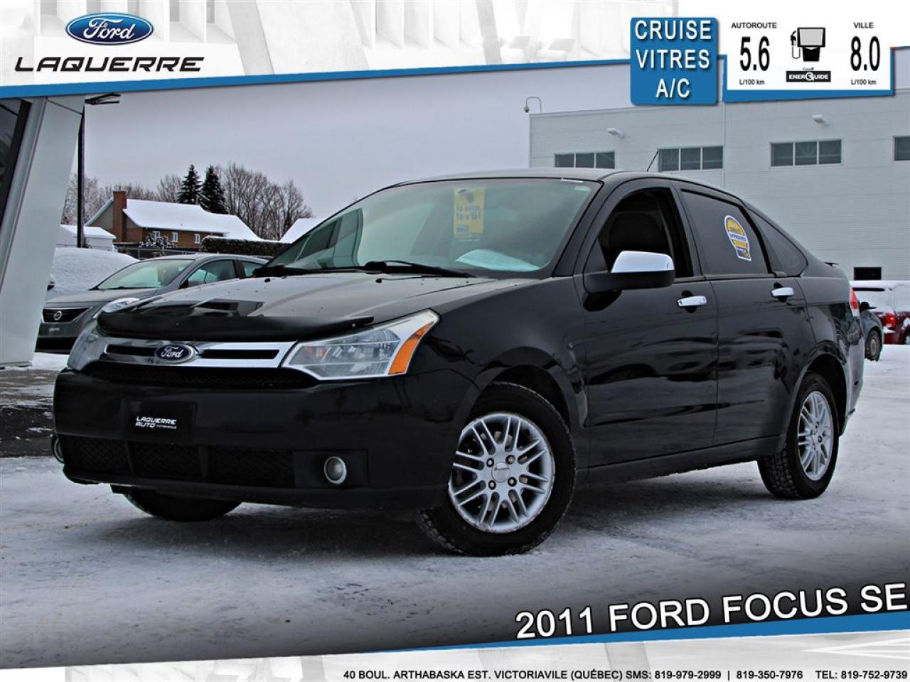 Used 2011 Ford Focus Se Bluetooth Cruise for sale in Victoriaville, QC