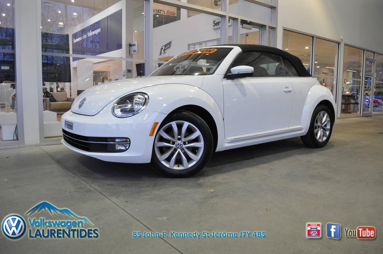 Used 2015 Volkswagen Beetle COMFORTLINE*DECAPOTABLE*0.9% for sale in St-Jérôme, QC