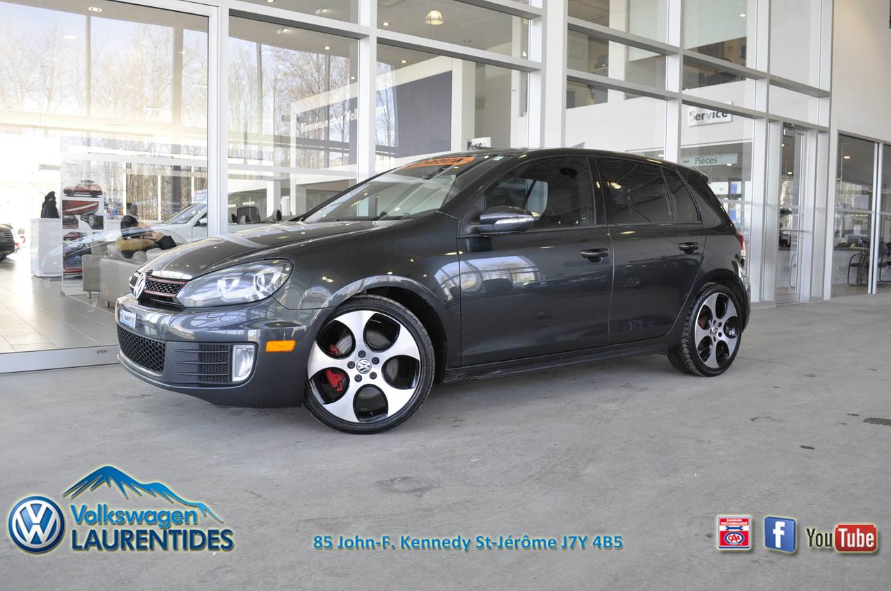 <a href=https://www.vwlaurentides.com/occasion/Volkswagen-Golf_GTI-2011.html>https://www.vwlaurentides.com/occasion/Volkswagen-Golf_GTI-2011.html</a>

**RAPPORT CARPROOF DISPONIBLE**OUVERT LE SAMEDI**FINANCEMENT AVANTAGEUX DISPONIBLE**

2011 Volkswagen Golf GTI

2.0L TURBO
MANUELLE 6 VITESSE
TOIT OUVRANT
VITRES ELECTRIQUES
VITRES TEINTÉES
MIROIRS ÉLECTRIQUES/CHAUFFANTS
BLUETOOTH
VOLANT MULTI-FONCTIONS GAINÉ DE CUIR
AIR CLIMATISÉ
CLIMATISATION ELECTRONIQUE
RÉGULATEUR DE VITESSE
ÉCRAN TACTILE
SIÈGES CHAUFFANTS
CLIMATISATION ELECTRONIQUE
PHARES XENONS
JANTES EN ALLIAGE 18 POUCES

Volkswagen Laurentides est votre CHOIX #1 de la région des Laurentides! Membre du prestigieux Club Élite Wolfsburg 2014, nous sommes les spécialistes pour tous véhicules doccasions. SERVICE IMBATTABLE! Meilleur financement disponible sur le marché. Rapport dhistorique CARPROOF® disponible. Tous véhicules doccasions certifiés sont inspectés et passés à la loupe par nos techniciens spécialisés pour vous. Faillite, difficulté de crédit Nous avons la solution! 1ère 2e 3e chance au crédit! Venez faire un tour, nous sommes situés à St-Jérôme à 10 minutes au nord de Blainville/Ste-Thérèse/Boisbriand/Rosemère, à 15 minutes de st-eustache, 15 minutes au nord de Laval, à 30 minutes de Montréal. Au plaisir de vous voir!