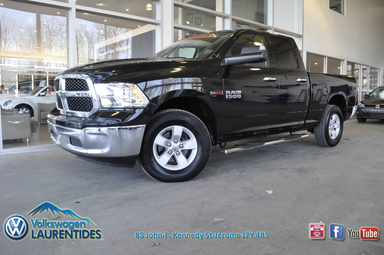 Used 2016 Ram 1500 SLT*ECODIESEL*CAM RECUL*MAGS* for sale in St-Jérôme, QC