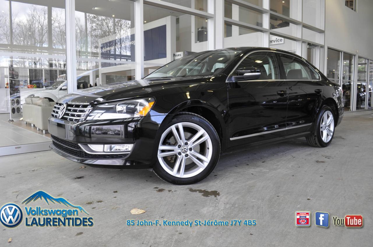 Used 2015 Volkswagen Passat HIGHLINE*TSI*GPS*MAGS*CUIR*0.9% for sale in St-Jérôme, QC