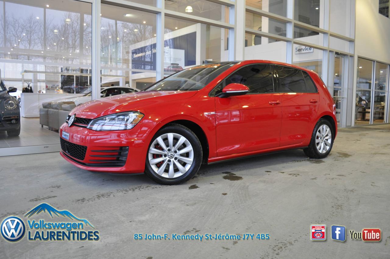Used 2015 Volkswagen Golf GTI AUTOBAHN*TEC PACK*GPS*0.9 for sale in St-Jérôme, QC