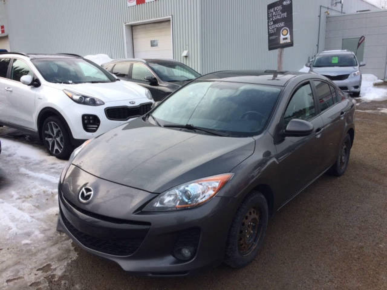Used 2013 Mazda 3 GS-CUIR-TOIT SKY ACTIV***169$ /mois + t for sale in Val-David, QC