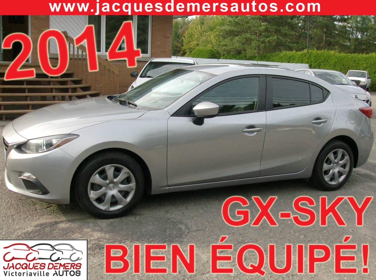 Used 2014 Mazda 3 Gx-Sky for sale in Victoriaville, QC