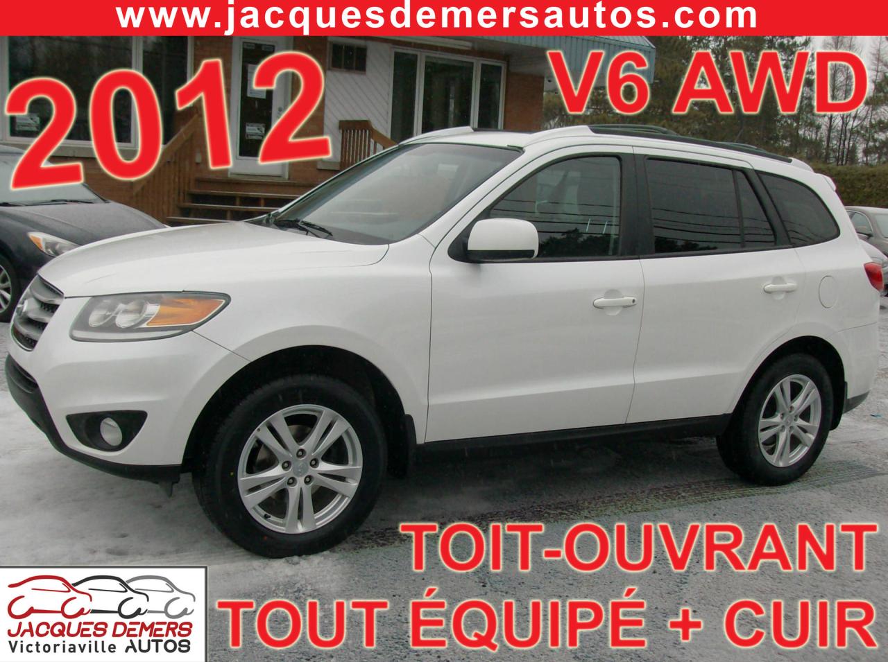 Used 2012 Hyundai Santa Fe AWD V6 CUIR for sale in Victoriaville, QC