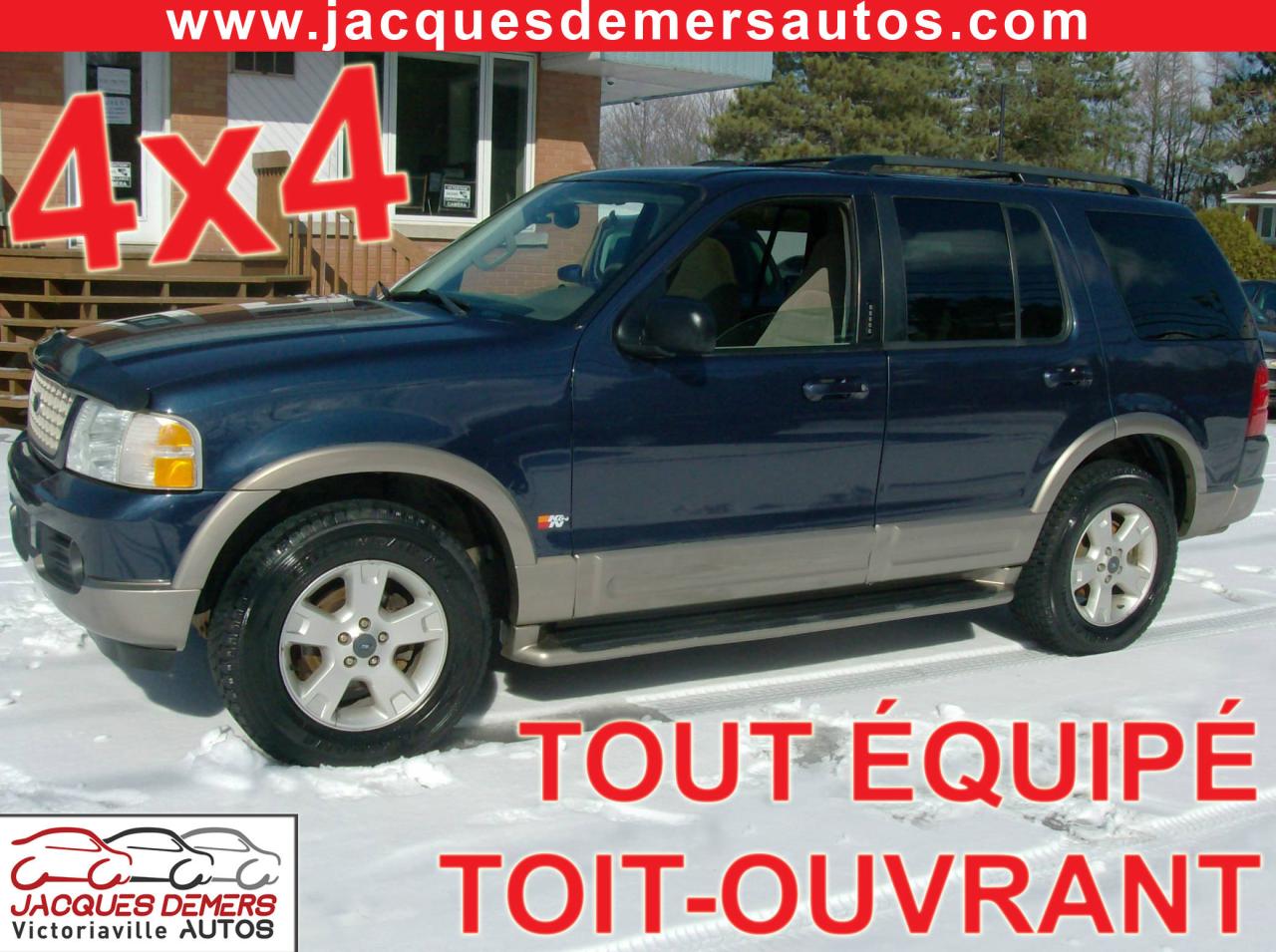 Used 2003 Ford Explorer Eddie Bauer for sale in Victoriaville, QC