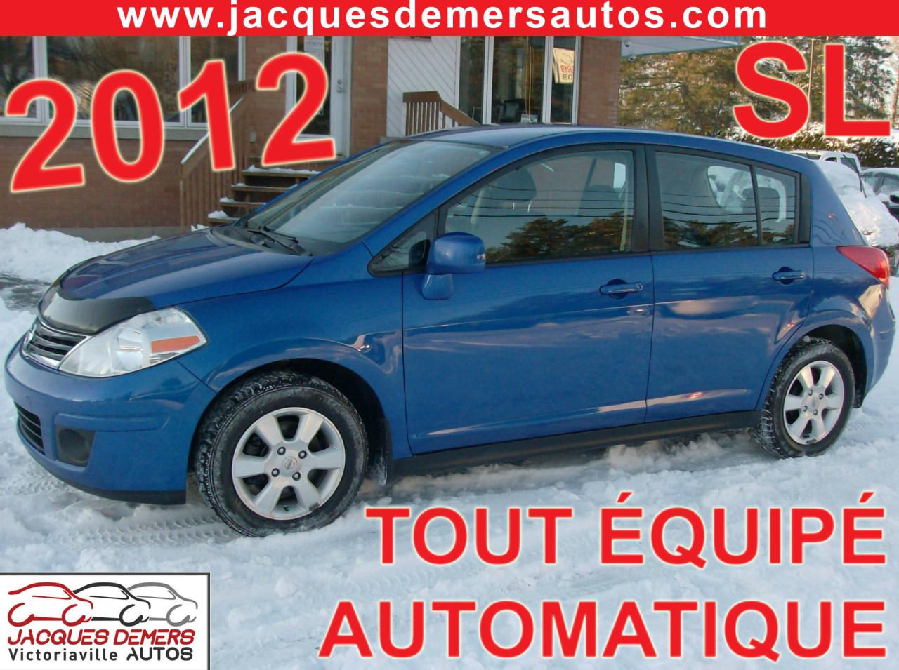 Used 2012 Nissan Versa SL for sale in Victoriaville, QC
