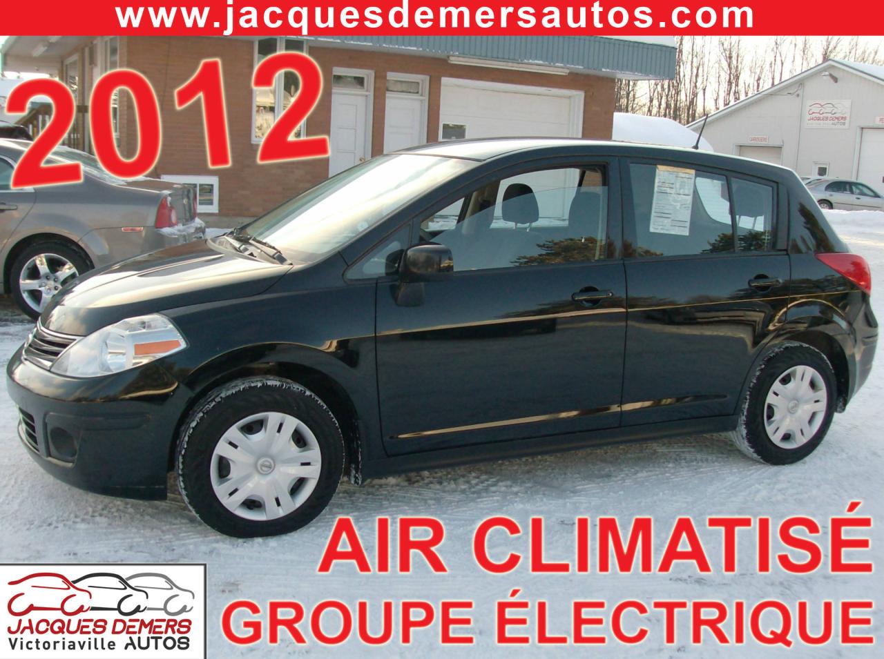 Used 2012 Nissan Versa AIR CLIMATISÉ for sale in Victoriaville, QC