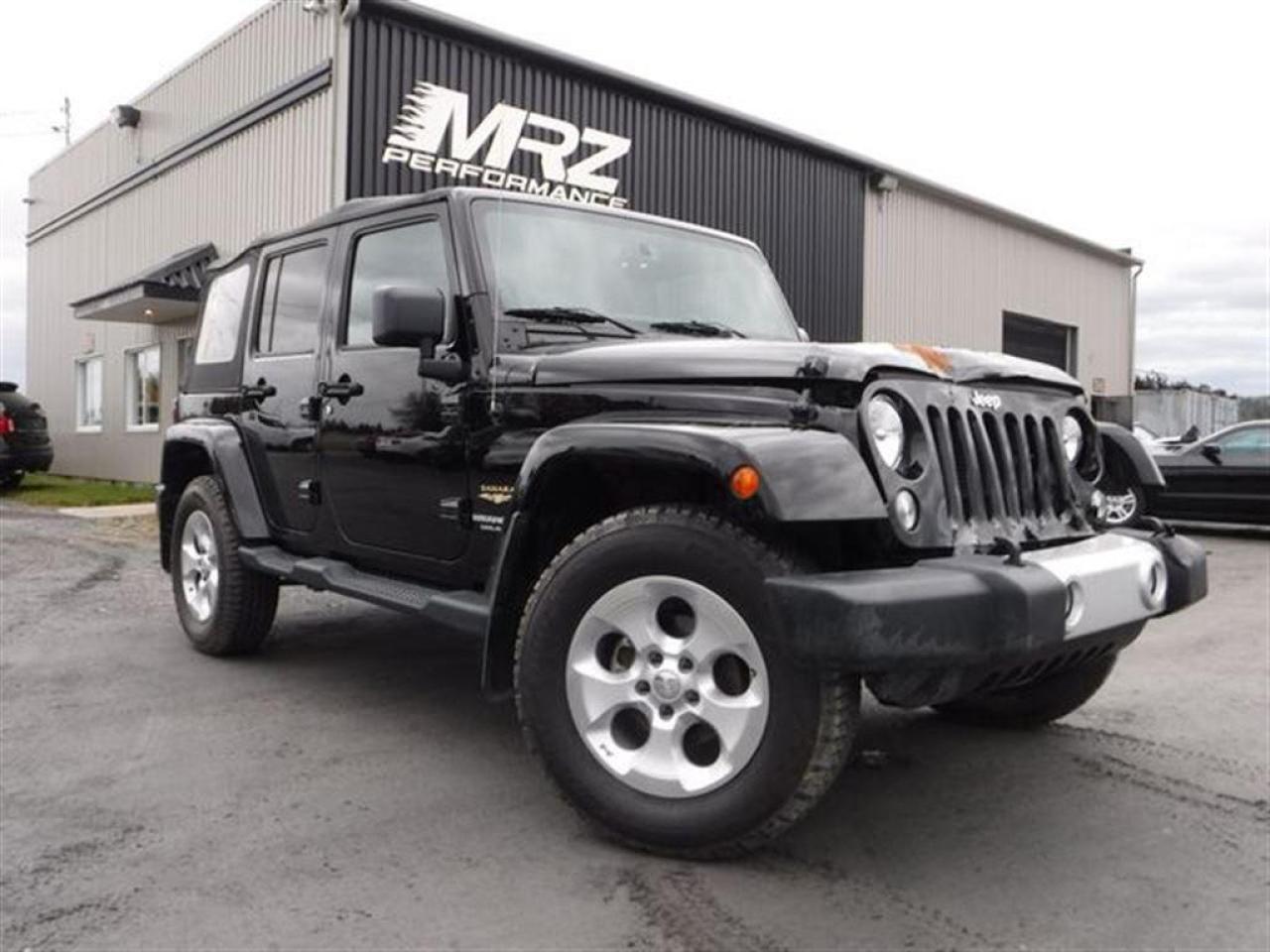 Used 2014 Jeep Wrangler Sahara Unltd - Cuir for sale in St-Gédéon-De-Beauce, QC