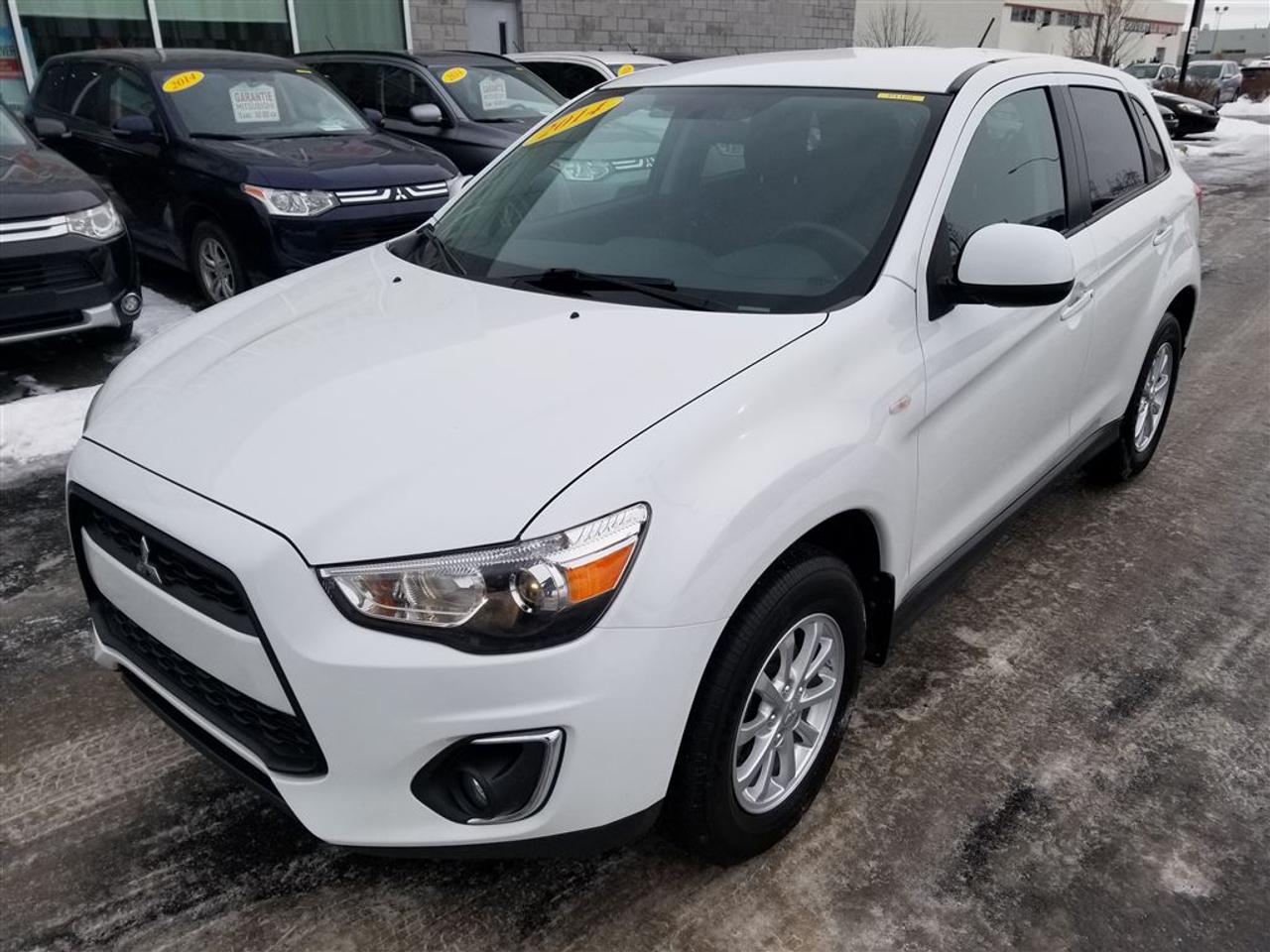 <a href=https://www.action-mitsubishi.com/occasion/Mitsubishi-RVR-2014.html>https://www.action-mitsubishi.com/occasion/Mitsubishi-RVR-2014.html</a>

BALANCE DE GARANTIE 10ANS/160,000KM! UNE SEULE PROPRIÉTAIRE! JANTES EN ALLIAGE, Phares Antibrouillards, ORDINATEUR DE BORD, Sièges Chauffants, AIR CLIMATISÉ, Régulateur de Vitesse, PORTES ÉLECTRIQUES, Miroirs Électriques et Chauffants, VITRES ÉLECTRIQUES ET TEINTÉES, Radio AM/FM/CD/MP3, ANTIPATINAGE, Télé-Déverrouillage ET BIEN PLUS+++**OUVERT LE SAMEDI/OPEN SATURDAY**          APPELEZ-NOUS/ CALL US: (450) 443-7330. DE PARTOUT AU CANADA SANS FRAIS/ ANYWHERE IN CANADA FREE OF CHARGE: 1-877-820-2602 VENEZ en faire LESSAI chez ACTION MITSUBISHI à ST-HUBERT (LONGUEUIL), EN MONTÉRÉGIE, SUR LA RIVE-SUD DE MONTRÉAL.     Que ce soit pour un véhicule utilitaire sport, une mini-fourgonnette, un camion, une convertible (décapotable), une berline, une voiture sport, un coupé 2 portes, un pick-up ou tout autre véhicule, si nous lavons pas en inventaire et bien nous le trouverons pour vous, et ce au meilleur prix du marché comme toujours !!!     Tous nos véhicules sont inspectés, réparés et certifiés CARPROOF. Nous offrons aussi les meilleurs taux dintérêts disponible et 100% dapprobation! Notre service après vente axé sur la satisfaction de nos clients, la qualité de notre personnel, notre transparence et notre professionnalisme ne sont la que 4 autres bonnes raisons de nous faire confiance!     Nous déservons les villes de Beloeil à Longueuil, De Chambly à St-Bruno, De St-Basile à Marieville, De Richelieu à St-Mathias, De Mont-St-Hilaire à Carignan, Le plus gros centre de véhicules doccasion Mitsubishi sur la rive sud de Montréal, à 5 minutes du PONT CHAMPLAIN et JACQUES-CARTIER. Merci de toute léquipe dACTION MITSUBISHI !!! www.action-mitsubishi.com     NOUS PRENONS EN ÉCHANGE TOUTES LES MARQUES COMME ACURA, AUDI, BMW, CADILLAC CHEVROLET, CHRYSLER, DODGE, FIAT, GMC, HONDA, HYUNDAI, JAGUAR, JEEP, KIA, LAND ROVER, MAZDA, MERCEDEZ, NISSAN, SCION, TOYOTA, VOLKSWAGEN ET AUTRE. NOUS PRENONS AUSSI EN ÉCHANGE TOUS LES MODÈLES TELS QUE CIVIC, COROLLA, CRUZE, C250, C300, 350, DART, ELANTRA, FORTE, FOCUS, FRS, GOLF, KOUP, MAZDA 3, SENTRA, TC, 128I, 135I ET AUTRES. Au plaisir de vous servir !!        Come and test drive your next vehicle at ACTION MITSUBISHI in ST HUBERT, on the SOUTH SHORE of MONTREAL. We have the largest inventory of used Mitsubishi vehicles on the South Shore of Montreal . We are located 5 minutes from CHAMPLAIN AND JACQUES-CARTIER BRIDGE. If you do not see what you are looking for in our inventory, let us know and we will find it for you at the cheapest price possible, AS USUAL!     All our cars are INSPECTED, REPAIRED and CARPROOF Certified. We offer the best interest rate available and have a 100% approval rate!     We trade in every brand and model. Please visit us on www.action-mitsubishi.com and on behalf of Action Mitsubishi, thank you for browsing our vehicles.