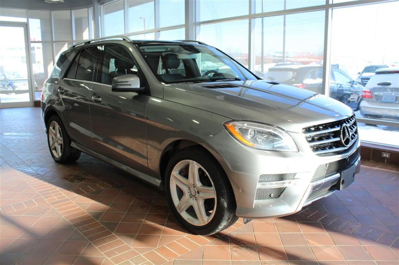 Used 2014 Mercedes-Benz M-Class Ml350bt Awd, Toit for sale in Québec, QC
