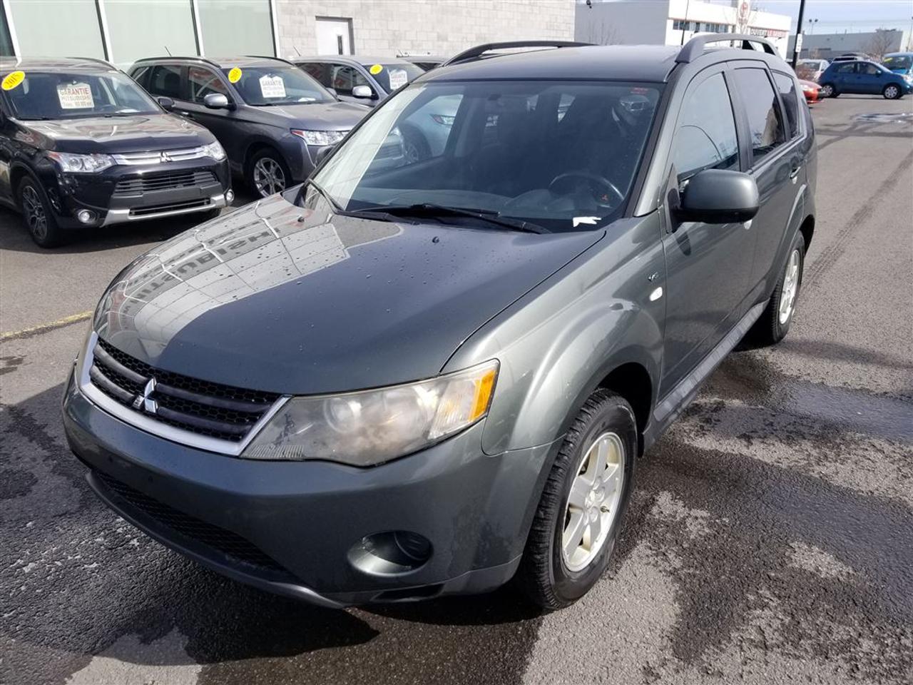 <a href=https://www.action-mitsubishi.com/occasion/Mitsubishi-Outlander-2009.html>https://www.action-mitsubishi.com/occasion/Mitsubishi-Outlander-2009.html</a>

UN SEUL PROPRIÉTAIRE! MOTEUR V6, 4 Roues Motrices, 7 PASSAGERS, Air Climatisé, DÉMARRAGE SANS CLEF (F.A.S.T.), Jantes en Alliage, LONGERONS DE TOIT, Régulateur de Vitesse, SIÈGES CHAUFFANTS, Radio AM/FM/CD/MP3/AUX+Commandes Audios au Volant, VITRES ÉLECTRIQUES ET TEINTÉES, Portes Électriques, MIROIRS ÉLECTRIQUES ET CHAUFFANTS, Télé-Déverouillage ET BIEN PLUS +++ (AWD, 4WD, 4RM, 4X4, LOCK)APPELEZ-NOUS/ CALL US: (450) 443-7330. DE PARTOUT AU CANADA SANS FRAIS/ ANYWHERE IN CANADA FREE OF CHARGE: 1-877-820-2602 VENEZ en faire LESSAI chez ACTION MITSUBISHI à ST-HUBERT (LONGUEUIL), EN MONTÉRÉGIE, SUR LA RIVE-SUD DE MONTRÉAL. Que ce soit pour un véhicule utilitaire sport, une mini-fourgonnette, un camion, une convertible (décapotable), une berline, une voiture sport, un coupé 2 portes, un pick-up ou tout autre véhicule, si nous lavons pas en inventaire et bien nous le trouverons pour vous, et ce au meilleur prix du marché comme toujours !!! Tous nos véhicules sont inspectés, réparés et certifiés CARPROOF. Nous offrons aussi les meilleurs taux dintérêts disponible et 100% dapprobation! Notre service après vente axé sur la satisfaction de nos clients, la qualité de notre personnel, notre transparence et notre professionnalisme ne sont la que 4 autres bonnes raisons de nous faire confiance! Nous déservons les villes de Beloeil à Longueuil, De Chambly à St-Bruno, De St-Basile à Marieville, De Richelieu à St-Mathias, De Mont-St-Hilaire à Carignan, Le plus gros centre de véhicules doccasion Mitsubishi sur la rive sud de Montréal, à 5 minutes du PONT CHAMPLAIN et JACQUES-CARTIER. Merci de toute léquipe dACTION MITSUBISHI !!! www.action-mitsubishi.com NOUS PRENONS EN ÉCHANGE TOUTES LES MARQUES COMME ACURA, AUDI, BMW, CADILLAC CHEVROLET, CHRYSLER, DODGE, FIAT, GMC, HONDA, HYUNDAI, JAGUAR, JEEP, KIA, LAND ROVER, MAZDA, MERCEDEZ, NISSAN, SCION, TOYOTA, VOLKSWAGEN ET AUTRE. NOUS PRENONS AUSSI EN ÉCHANGE TOUS LES MODÈLES TELS QUE CIVIC, COROLLA, CRUZE, C250, C300, 350, DART, ELANTRA, FORTE, FOCUS, FRS, GOLF, KOUP, MAZDA 3, SENTRA, TC, 128I, 135I ET AUTRES. Au plaisir de vous servir !!Come and test drive your next vehicle at ACTION MITSUBISHI in ST HUBERT, on the SOUTH SHORE of MONTREAL. We have the largest inventory of used Mitsubishi vehicles on the South Shore of Montreal . We are located 5 minutes from CHAMPLAIN AND JACQUES-CARTIER BRIDGE. If you do not see what you are looking for in our inventory, let us know and we will find it for you at the cheapest price possible, AS USUAL! All our cars are INSPECTED, REPAIRED and CARPROOF Certified. We offer the best interest rate available and have a 100% approval rate! We trade in every brand and model. Please visit us on www.action-mitsubishi.com and on behalf of Action Mitsubishi, thank you for browsing our vehicles.