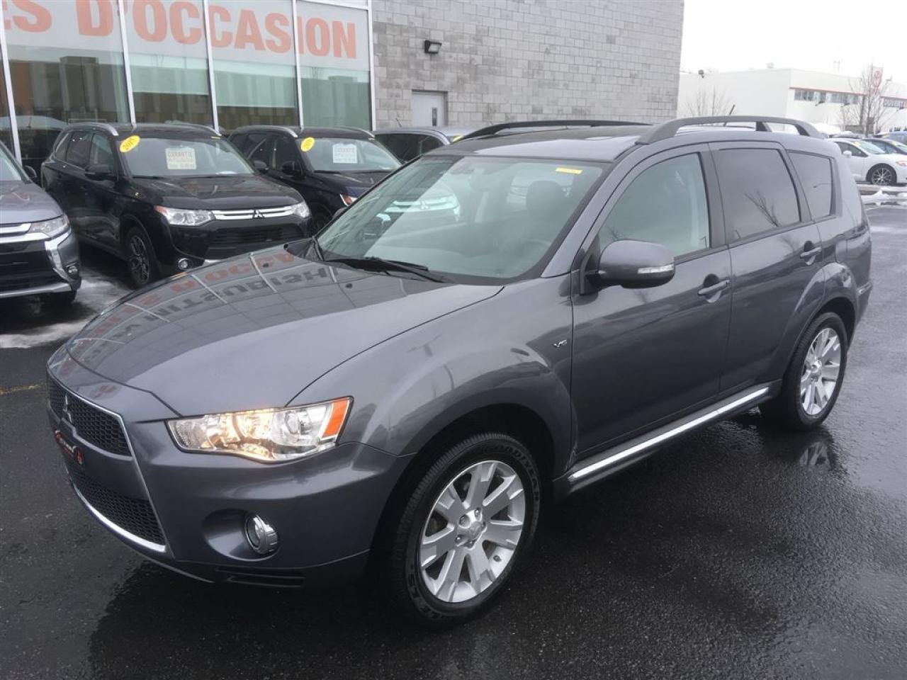Used 2012 Mitsubishi Outlander Xls Awd+cuir+toit+ma for sale in St-Hubert, QC