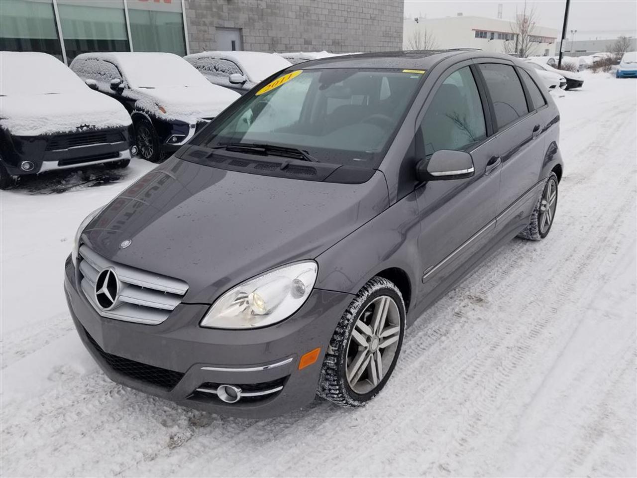 <a href=https://www.action-mitsubishi.com/occasion/MercedesBenz-BClass-2011.html>https://www.action-mitsubishi.com/occasion/MercedesBenz-BClass-2011.html</a>

MAGNIFIQUE MERCEDES B200!! ECONOMIQUE! AIR CLIMATISÉ, TOIT PANORAMIQUE, SIÈGES CUIR/SUÈDE, PHARES ANTI-BROUILLARD, SIÈGES CHAUFFANTS, RÉGULATEUR DE VITESSE, RADIO AM/FM/CD/MP3 + COMMANDES AUDIO AU VOLANT + BLUETOOTH, MIROIRS ÉLECTRIQUES ET CHAUFFANTS, VITRES ÉLECTRIQUES ET TEINTÉES, ESSUI-GLACE INTERMITTENT, TÉLÉ-DÉVERROUILAGE ET BIEN PLUS +++ À VOIR!!! ***OUVERT LE SAMEDI/OPEN SATURDAY***APPELEZ-NOUS/ CALL US: (450) 443-7330. DE PARTOUT AU CANADA SANS FRAIS/ ANYWHERE IN CANADA FREE OF CHARGE: 1-877-820-2602 VENEZ en faire LESSAI chez ACTION MITSUBISHI à ST-HUBERT (LONGUEUIL), EN MONTÉRÉGIE, SUR LA RIVE-SUD DE MONTRÉAL. Que ce soit pour un véhicule utilitaire sport, une mini-fourgonnette, un camion, une convertible (décapotable), une berline, une voiture sport, un coupé 2 portes, un pick-up ou tout autre véhicule, si nous lavons pas en inventaire et bien nous le trouverons pour vous, et ce au meilleur prix du marché comme toujours !!! Tous nos véhicules sont inspectés, réparés et certifiés CARPROOF. Nous offrons aussi les meilleurs taux dintérêts disponible et 100% dapprobation! Notre service après vente axé sur la satisfaction de nos clients, la qualité de notre personnel, notre transparence et notre professionnalisme ne sont la que 4 autres bonnes raisons de nous faire confiance! Nous déservons les villes de Beloeil à Longueuil, De Chambly à St-Bruno, De St-Basile à Marieville, De Richelieu à St-Mathias, De Mont-St-Hilaire à Carignan, Le plus gros centre de véhicules doccasion Mitsubishi sur la rive sud de Montréal, à 5 minutes du PONT CHAMPLAIN et JACQUES-CARTIER. Merci de toute léquipe dACTION MITSUBISHI !!! www.action-mitsubishi.com NOUS PRENONS EN ÉCHANGE TOUTES LES MARQUES COMME ACURA, AUDI, BMW, CADILLAC CHEVROLET, CHRYSLER, DODGE, FIAT, GMC, HONDA, HYUNDAI, JAGUAR, JEEP, KIA, LAND ROVER, MAZDA, MERCEDEZ, NISSAN, SCION, TOYOTA, VOLKSWAGEN ET AUTRE. NOUS PRENONS AUSSI EN ÉCHANGE TOUS LES MODÈLES TELS QUE CIVIC, COROLLA, CRUZE, C250, C300, 350, DART, ELANTRA, FORTE, FOCUS, FRS, GOLF, KOUP, MAZDA 3, SENTRA, TC, 128I, 135I ET AUTRES. Au plaisir de vous servir !!Come and test drive your next vehicle at ACTION MITSUBISHI in ST HUBERT, on the SOUTH SHORE of MONTREAL. We have the largest inventory of used Mitsubishi vehicles on the South Shore of Montreal . We are located 5 minutes from CHAMPLAIN AND JACQUES-CARTIER BRIDGE. If you do not see what you are looking for in our inventory, let us know and we will find it for you at the cheapest price possible, AS USUAL! All our cars are INSPECTED, REPAIRED and CARPROOF Certified. We offer the best interest rate available and have a 100% approval rate! We trade in every brand and model. Please visit us on www.action-mitsubishi.com and on behalf of Action Mitsubishi, thank you for browsing our vehicles.
