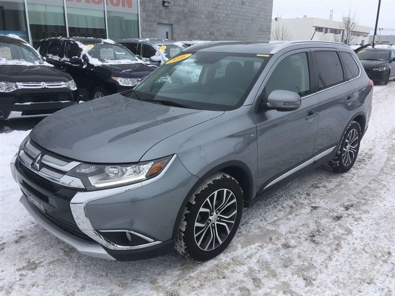 <a href=https://www.action-mitsubishi.com/occasion/Mitsubishi-Outlander-2016.html>https://www.action-mitsubishi.com/occasion/Mitsubishi-Outlander-2016.html</a>

BALANCE DE GARANIE DE 10ANS/160000KM! Jamais Accidenté ! 4 ROUES MOTRICES, Navigation,GPS, DÉTECTEUR DE COLLISION FRONTAL, Détecteur de Changement de Voie, RÉGULATEUR DE VITESSE ADAPTATIF, Système de Son Rockford Fosgate 710W avec Subwoofer 10Po, SIÈGES EN CUIR, Caméra de Recul, SIÈGES CHAUFFANTS, Toit Ouvrant, PHARES ANTI-BROUILLARD, Siège Électrique, PHARES A DÉCHARGE HAUTES INTENSITÉS(HID) À ALLUMAGE ET INSTINCTION AUTOMATIQUE, Radio AM/FM/CD/USB/Satellite+ Commandes Audio au Volant+ Bluetooth, AIR CLIMATISÉ, Portes Électriques, VITRES ELECTRIQUES ET TEINTÉES, Miroirs Électriques et Chauffants, DÉMARRAGE SANS CLE(F.A.S.T.), Télé-Déverrouillage ET BIEN PLUS +++ (S-AWC, AWC, SAWC AWD, 4X4, 4WD, LOCK)**OUVERT LE SAMEDI/OPEN SATURDAY**          APPELEZ-NOUS/ CALL US: (450) 443-7330. DE PARTOUT AU CANADA SANS FRAIS/ ANYWHERE IN CANADA FREE OF CHARGE: 1-877-820-2602 VENEZ en faire LESSAI chez ACTION MITSUBISHI à ST-HUBERT (LONGUEUIL), EN MONTÉRÉGIE, SUR LA RIVE-SUD DE MONTRÉAL.     Que ce soit pour un véhicule utilitaire sport, une mini-fourgonnette, un camion, une convertible (décapotable), une berline, une voiture sport, un coupé 2 portes, un pick-up ou tout autre véhicule, si nous lavons pas en inventaire et bien nous le trouverons pour vous, et ce au meilleur prix du marché comme toujours !!!     Tous nos véhicules sont inspectés, réparés et certifiés CARPROOF. Nous offrons aussi les meilleurs taux dintérêts disponible et 100% dapprobation! Notre service après vente axé sur la satisfaction de nos clients, la qualité de notre personnel, notre transparence et notre professionnalisme ne sont la que 4 autres bonnes raisons de nous faire confiance!     Nous déservons les villes de Beloeil à Longueuil, De Chambly à St-Bruno, De St-Basile à Marieville, De Richelieu à St-Mathias, De Mont-St-Hilaire à Carignan, Le plus gros centre de véhicules doccasion Mitsubishi sur la rive sud de Montréal, à 5 minutes du PONT CHAMPLAIN et JACQUES-CARTIER. Merci de toute léquipe dACTION MITSUBISHI !!! www.action-mitsubishi.com     NOUS PRENONS EN ÉCHANGE TOUTES LES MARQUES COMME ACURA, AUDI, BMW, CADILLAC CHEVROLET, CHRYSLER, DODGE, FIAT, GMC, HONDA, HYUNDAI, JAGUAR, JEEP, KIA, LAND ROVER, MAZDA, MERCEDEZ, NISSAN, SCION, TOYOTA, VOLKSWAGEN ET AUTRE. NOUS PRENONS AUSSI EN ÉCHANGE TOUS LES MODÈLES TELS QUE CIVIC, COROLLA, CRUZE, C250, C300, 350, DART, ELANTRA, FORTE, FOCUS, FRS, GOLF, KOUP, MAZDA 3, SENTRA, TC, 128I, 135I ET AUTRES. Au plaisir de vous servir !!        Come and test drive your next vehicle at ACTION MITSUBISHI in ST HUBERT, on the SOUTH SHORE of MONTREAL. We have the largest inventory of used Mitsubishi vehicles on the South Shore of Montreal . We are located 5 minutes from CHAMPLAIN AND JACQUES-CARTIER BRIDGE. If you do not see what you are looking for in our inventory, let us know and we will find it for you at the cheapest price possible, AS USUAL!     All our cars are INSPECTED, REPAIRED and CARPROOF Certified. We offer the best interest rate available and have a 100% approval rate!     We trade in every brand and model. Please visit us on www.action-mitsubishi.com and on behalf of Action Mitsubishi, thank you for browsing our vehicles.