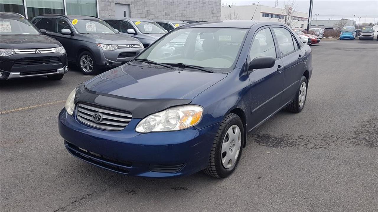 Used 2004 Toyota Corolla CE for sale in St-Hubert, QC