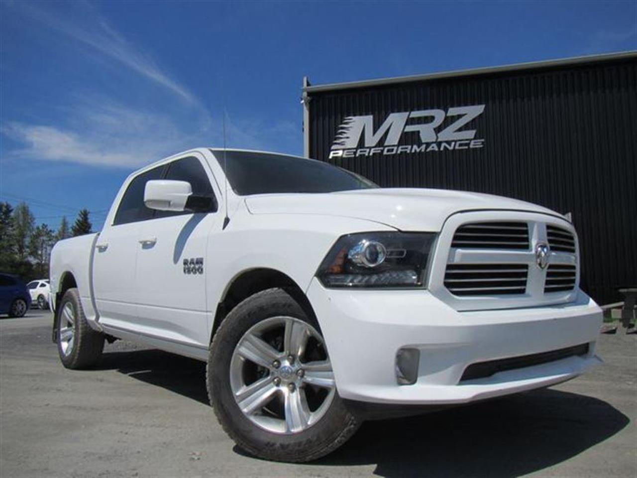 <a href=https://www.autoaubaine.com/Dodge-RAM 1500-c6397725.html>https://www.autoaubaine.com/Dodge-RAM 1500-c6397725.html</a>

** Garantie 3mois/5000km sur lensemble du véhicule si remis à neuf chez MRZ ** ÉCONOMIE GARANTIE DE 10% et même plus dans la majorité des cas! ** Service inégalé - Financement avantageux - Échanges acceptés - On équivaut la garantie dorigine! ** Cest LENGAGEMENT MRZ - découvrez en tous les avantages au www.MRZPERFORMANCE.com et en magasin **

Dodge Ram 1500 SPORT Crew Cab 2013 Blanc 4x4 Hemi - un camion qui sait se faire remrquer avec son look unique! On vous met au défi de trouver un RAM avec aussi peu de dommages!! TOUS LES COUSSINS INTACTS - * Visitez le WWW.MRZPERFORMANCE.COM pour tous les détails et beaucoup plus de photos!! * - Faites vite, ce truck ne restera pas longtemps dans notre cour, ca cest sûr!!! - Moteur V8 5.7l HEMI de 390HP avec transmission automatique 6 vitesses au plancher. Très puissant! Kilométrage a 124 600km - Kilométrage dautoroute -Les mécanique de Ram sont ultra fiable et on fait leur preuves a long terme! Il est capable den prendre. - 4X4 - Crew Cab avec boite de 5.5pi. Camion full équip:! Intérieur en cuir et tissu noir - Sièges électriques - Système de navigation GPS - Grosse écran tactile - Beaux Mags 20 - Miroirs électriques et chauffants - Miroirs power folding - Towing Package - Commandes au volant - Bluetooth - Sirius - Prise USB - Prise 12V et 115V - Backglass sliding électrique - A/C - Cruise control - Tout électrique - Fogs - Console centrale - Vitres électriques - Démarreur distance - Télécommande porte garage - Lecteur CD/MP3 - Boite frein électrique - Différentiel auto bloquant - Vitres teintée - etc!! ON VOUS METS CARRÉMENT AU DÉFI DE TROUVER UN RAM SPORT COMME CELUI LA AVEC MOIN DE DOMMAGES AILLEURS! - Accidenté tres léger sur le coté gauche du véhicule seulement. Pour la réparation, Besoin du Miroir gauche, Porte avant gauche, Poignée porte arrière gauche, Aile avant gauche(À VOIR), Lumière avant gauche, Bracket lumière avant gauche, Couvert bumper avant, Absorbeur en fibre et de la Skin extérieur du coté boite gauche. A réparé: Porte arrière gauche, Coté boite droit (prune), Montant de toit arrière gauche, Dos cab supérieur (prune) et le Coin cab droit (prune). Les 2X Mags avant sont égratignés. Tous les radiateurs sont intacts. La suspension avant gauche est à vérifier. Les 2X Ceintures avant sont déployées mais elles ne sont pas dans lestimé!! Tous les autres ballons et ceintures sont intacts. Mécanique intacte et en parfait état de marche! Nous pouvons vous fournir les pièces nécessaires à la réparation de ce véhicule à prix très compétitif. Disponible tel quel ou réparé par des professionnels et inspecté par la SAAQ - À voir sans faute! Pick-up très recherché et encore plus à cause que cest un crewcab!!! Camion rare sur le marché autant équipé!! Prix tout simplement imbattable! * VGA CANADIEN / SALVAGE TITLE * - Le véhicule a une clé - PLUSIEURS AUTRES PICK-UP EN STOCK!! Venez nous voir ou allez visiter notre site internet pour plus dinformations! - Nhésitez pas à nous rejoindre avec vos questions! Automobiles MRZ, la référence dans laccidenté léger au Québec! WE SPEAK ENGLISH PLEASE CONTACT US - MRZ IS THE VEHICLE CAR EXPORT AND IMPORT SPECIALIST - USA - AFRICA - MIDDLE EAST - EUROPE - MRZ EST LE SPÉCIALISTE EN EXPORTATION et IMPORTATION DE VÉHICULES - USA - AFRIQUE - EUROPE - PROCHE ORIENT - Visitez-nous aussi sur Facebook - Merci!