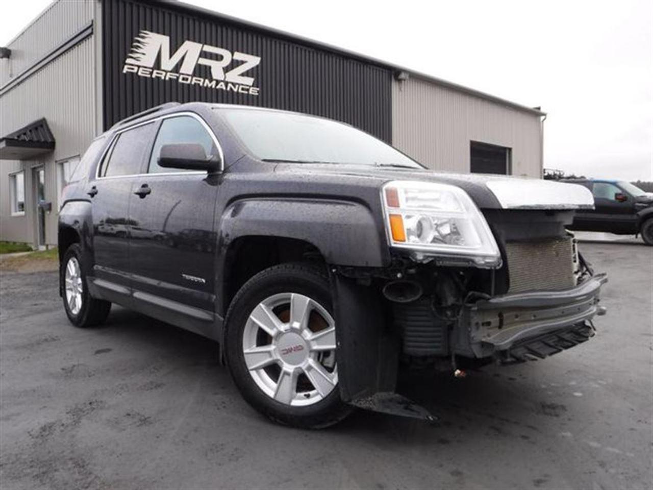 <a href=https://www.autoaubaine.com/GMC-Terrain-c6506437.html>https://www.autoaubaine.com/GMC-Terrain-c6506437.html</a>

** Garantie 5ans/100 000km sur groupe moto-propulseur à partir de la dms et MRZ ajoute 3mois/5000km sur lensemble (3ans dorigine étant terminé) ** ÉCONOMIE GARANTIE DE 10% et même plus dans la majorité des cas! ** Service inégalé - Financement avantageux - Échanges acceptés - On équivaut la garantie dorigine! ** Cest LENGAGEMENT MRZ - découvrez en tous les avantages au www.MRZPERFORMANCE.com et en magasin **    

** VÉHICULE EN RÉPARATION, DISPONIBLE SOUS PEU** DISPONIBILITÉ ET PRIX A CONFIRMER LORS DE LA MISE EN VENTE A LÉTAT RÉPARÉ - GMC Terrain SLT 2013 AWD Gris foncé avec lintérieur en cuir noir - Superbe Terrain tout équipé extrêmement rare en version SLT - VUS très économe et surtout très fiable!! Un look unique qui fait tourner les têtes a tout coup - * Visitez le WWW.MRZPERFORMANCE.COM pour tous les détails et beaucoup plus de photos! * Moteur 4 cyl de 2.4l avec transmission automatique. Véhicule très économique dans sa catégorie et une mécanique sans reproche!! Traction intégrale ( AWD ). Très bas kilométrage, seulement 38 100km! Modèle SLT très bien équipé! Mags 17 - Intérieur en cuir noir - Sièges avant électriques, chauffants et climatisants - Caméra de recul - A/C - Vitres électriques - Miroirs électriques et chauffants - Système audio Pioneer avec sub - Commandes au volant - ONSTAR - Cruise control - Bluetooth - Tout électrique - Vitres teintées - Fog lights - Aileron - Wiper intermittent - Centre multimédia avec grosse écran tactile - Radio XM - Lecteur CD/MP3 - Prise 12V - Prise USB - Chauffe moteur - Rack toit - GMC Intellink - Collision alert - Lane départ - 1 Clé intelligente avec démarreur OEM - Garde boue - etc!! Cest vraiment un très beau Terrain à voir absolument! - Nous sommes fier de notre travail et CE VÉHICULE SERA IMPECCABLE à tout point de vue!! - Véhicule accidenté légèrement, réparé par des professionnels et inspecté par la SAAQ. Reconstruit / Rebuilt title - Véhicule Canadien - Ne manquer pas loccasion de vous procurez ce beau véhicule tout équipé. PLUSIEURS AUTRES VUS EN STOCK!! Allez visiter notre site internet pour plus dinformations! Achetez en toute tranquillité car nous sommes membres AMVOQ! Automobiles MRZ la référence dans laccidenté léger au Québec!! WE SPEAK ENGLISH PLEASE CONTACT US - MRZ IS THE VEHICLE CAR EXPORT AND IMPORT SPECIALIST - USA - AFRICA - MIDDLE EAST - EUROPE - MRZ EST LE SPÉCIALISTE EN EXPORTATION et IMPORTATION DE VÉHICULES - USA - AFRIQUE - EUROPE - PROCHE ORIENT Visitez-nous aussi sur Facebook! Merci!