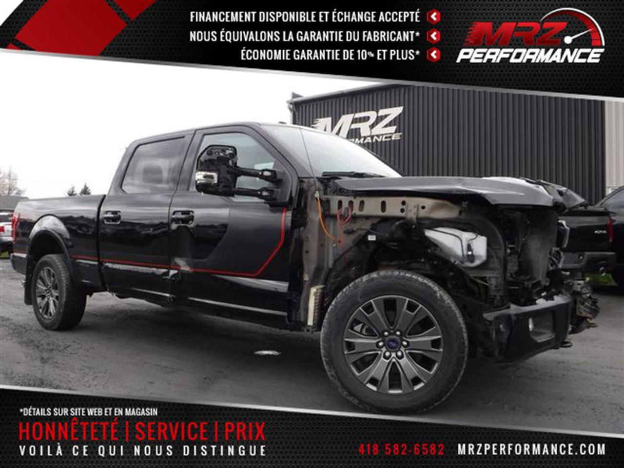 <a href=https://www.autoaubaine.com/Ford-F-150-c6819971.html>https://www.autoaubaine.com/Ford-F-150-c6819971.html</a>

** Garantie 3ans/60 000km sur lensemble du véhicule et 5ans/100 000km sur groupe moto-propulseur à partir de la dms ** ÉCONOMIE GARANTIE DE 10% et même plus dans la majorité des cas! ** Service inégalé - Financement avantageux - Échanges acceptés - On équivaut la garantie dorigine! ** Cest  LENGAGEMENT MRZ - découvrez en tous les avantages au www.MRZPERFORMANCE.com et en magasin **

** VÉHICULE EN RÉPARATION, DISPONIBLE SOUS PEU** DISPONIBILITÉ ET PRIX A CONFIRMER LORS DE LA MISE EN VENTE A LÉTAT RÉPARÉ - Ford F-150 Lariat FX-4 Sport package 4X4 2016 Noir métallique avec Lintérieur en cuir noir et broderie rouge qui donne un look absolument incroyable!! NOUVEAU MODÈLE AVEC UN LOOK DENFER! - Crew cab avec la boite 6.5 pi - FULL FULL avec Cuir, Toit pano, GPS, Trailer backup assist et encore plus!! Encore à létat neuf avec seulement 16 200km!! EXTRA CLEAN!! Faites vite ces camions sont très en demande surtout avec le 5.0L!! Faites des jaloux avec probablement le plus beau F-150 disponible sur le marché présentement!! - * Visitez le WWW.MRZPERFORMANCE.COM pour tous les détails et beaucoup plus de photos! * - À voir absolument! Moteur V8 de 5.0L avec transmission automatique. Puissance et fiabilité au rendez-vous!! Super Crew Cab ( 4 grandes portes ) avec boite de 6.5 pi . 4X4 - Très propre, Très bas kilométrage, Seul. 16 200km - Modèle LARIAT FX-4 FULL ÉQUIP: Vitres électrique - Miroirs électriques et chauffants - Keyless entry pad - Superbe Mags 20 avec pneus All terrain en bonne condition!! - Cruise control - Tout électrique - SYNC - A/C dual - Fog lights - Vitres teintées - Sirius - Commandes au volant - Wiper intermittent - Bluetooth - Prise 12V/110V - Prise USB - Lecteur CD/MP3 - 1X Clé avec Démarreur OEM - Sélecteur 4X4 avec bouton électronique - Intérieur en cuir noir avec broderie rouge (qui donne un très beau look) - Sièges électriques, chauffants et climatisants - Pédale ajustable - Différentiel autoblocant - Trailer assist back up - Toit ouvrant panoramique - Backglass power sliding - MY FORD TOUCH - Système navigation GPS avec grosse écran tactile - Caméra de recul - Console centrale - Garde boue - Moulure daile - Fond boite shooté OEM - Tailgate avec marche - Towing package - Sensor recul - Chauffe moteur - Decals ensemble décor - Miroirs télescopiques power fold - Push to start (démarrage) - Boite frein électrique - Télécommande porte garage - Système audio SONY avec sub - Volant chauffant - Tailgate électrique - Sièges arrière chauffants - Blind sport alert - Lumières avant LED - ETC! - Véhicule accidenté légèrement, réparé par des professionnels et inspecté par la SAAQ. LIVRÉ AVEC NOTRE NOUVEAU PROGRAMME DE GARANTIE - Nous sommes fier de notre travail et CE VÉHICULE SERA IMPECCABLE à tout point de vue! Reconstruit / Rebuilt title - Véhicule Canadien - Membres AMVOQ - Carrément à létat neuf!! HYPER CLEAN!! Une des plus belles couleur sur le marché!! On vous met au défi de trouver meilleur qualité prix chez la compétition!! LE PLUS BEAU DES F-150 SUR LE MARCHÉ!! - Aucun camouflage de dommages sur nos véhicules! - Membre AMVOQ - PLUSIEURS AUTRES PICK UP EN STOCK, FX4 LARIAT ECOBOOST!! Venez nous voir ou allez visiter notre site internet pour plus dinformations! - Automobiles MRZ, la référence dans laccidenté léger au Québec! WE SPEAK ENGLISH PLEASE CONTACT US - MRZ IS THE VEHICLE CAR EXPORT AND IMPORT SPECIALIST - USA - AFRICA - MIDDLE EAST - EUROPE - MRZ EST LE SPÉCIALISTE EN EXPORTATION et IMPORTATION DE VÉHICULES - USA - AFRIQUE - EUROPE - PROCHE ORIENT Visitez-nous aussi sur Facebook! Merci