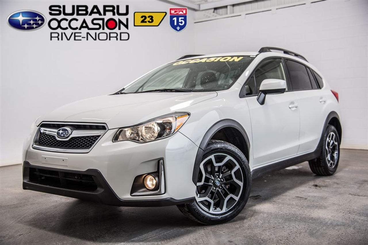 <a href=https://www.subarurivenord.com/occasion/Subaru-Crosstrek-2017.html>https://www.subarurivenord.com/occasion/Subaru-Crosstrek-2017.html</a>

JAMAIS ACCIDENTÉ! INSPECTÉ EN 152 POINTS par des techniciens Subaru. Programme « Véhicules dOccasion Certifiés » disponible. Conditions en succursale.    ACCIDENT FREE!. 152-POINTS INSPECTION from factory-trained Subaru technicians. « Subaru Certified Pre-Owned Vehicles Program » available. Conditions in store.    2017 Subaru Crosstrek Touring. Automatique, Bluetooth, Caméra de recul, Intérieur en tissus, Jantes en alliage, Phares antibrouillards, Sièges chauffants, Air climatisé, Régulateur de vitesse, Groupe électrique, Lecteur CD/MP3/AUX/USB/Sirius/XM, Anti-patinage, Bien équipé et Très propre! Kilométrage vérifié. Balance de garantie valide jusquau 11 avril 2022 ou 100 000 km. Garantie supplémentaire disponible. Mécanique et esthétique WOW! Conditions en succursale!    2017 Subaru Crosstrek Touring. Automatic, Bluetooth, Back-up camera, Fabric interior, Alloy wheels, Fog lights, Heated seats, Air conditioning, Cruise Control, PowerGroup, CD/MP3/AUX/USB/Sirius/XM, Traction control, Well equiped and Very clean! Verified mileage. Warranty valid until April 11th, 2022 or 100 000km. Additional warranty available. Mechanically and aesthetically WOW! Conditions in store!    LE PLUS GROS INVENTAIRE DE SUBARU DOCCASION AU CANADA!!   NOS HAUTS STANDARDS DE QUALITÉ, LE PLUS GRAND CHOIX AU PAYS, LE MEILLEUR RAPPORT QUALITÉ/PRIX ET UNE APPROCHE SANS PRESSION FONT DE SUBARU RIVE-NORD UNE VALEUR SÛRE POUR LACHAT DE VOTRE PROCHAIN VÉHICULE DOCCASION.    THE BIGGEST PRE-OWNED SUBARU INVENTORY IN CANADA!!  OUR HIGH QUALITY STANDARDS, THE BIGGEST INVENTORY TO CHOSSE FROM IN THE COUNTRY, THE BEST QUALITY/PRICE, AND OUR NO PRESSURE APPROACH, MAKES SUBARU RIVE-NORD A SHURE BET FOR THE PURCHASE OF YOUR NEXT PRE-OWNED VEHICLE.    Pourquoi acheter toute autre marque quand on peut profiter de la fiabilité et de lincroyable traction intégrale (AWD 4x4) dun Subaru Crosstrek!!! WWW.SUBARURIVENORD.COM    Why buy any other brand when you can enjoy the reliability and the incredible AWD of a Subaru Crosstrek!!! WWW.SUBARURIVENORD.COM