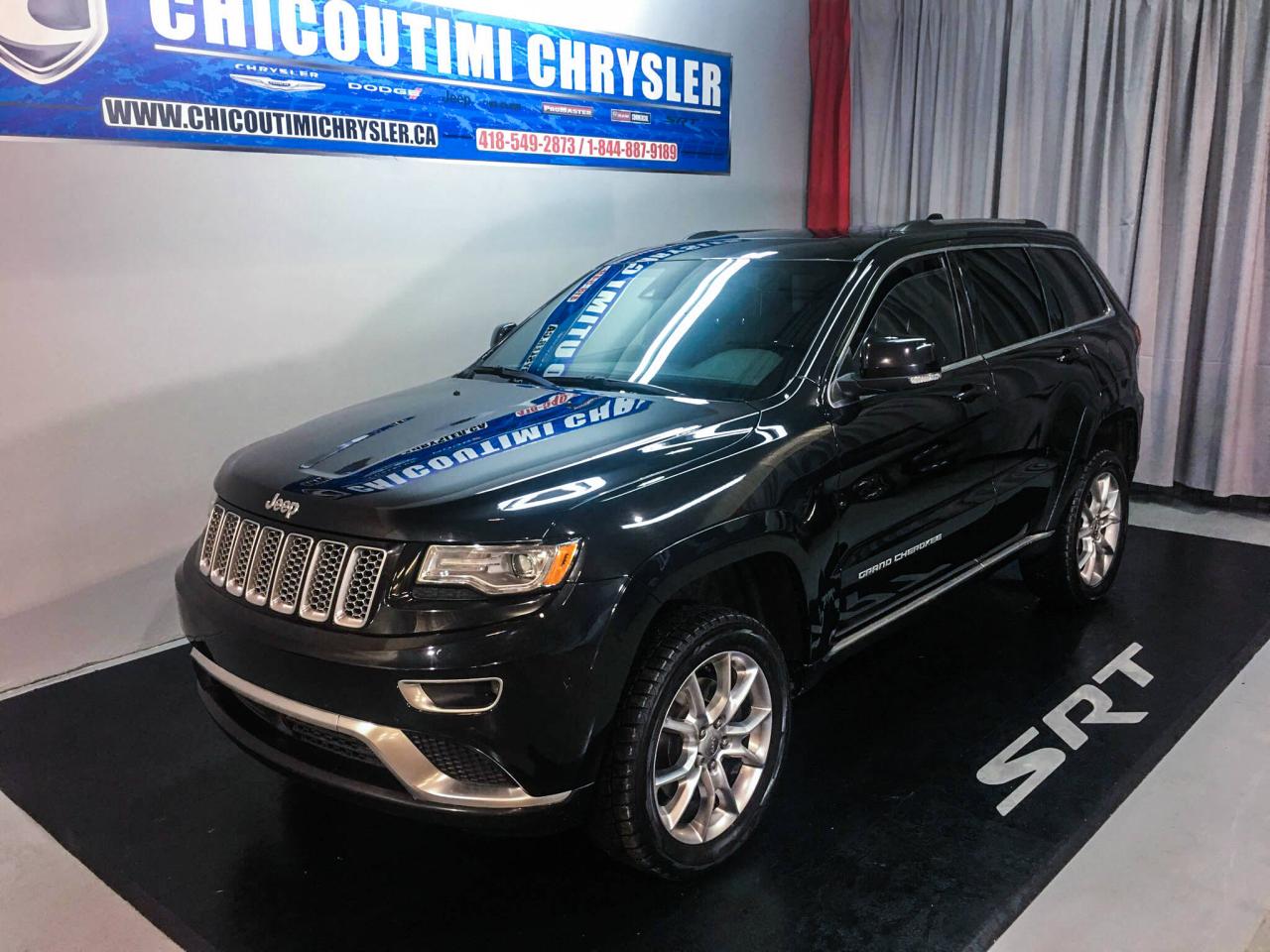 Used 2015 Jeep Grand Cherokee Summit EcoDiesel 2015 toit panoramique for sale in Chicoutimi, QC