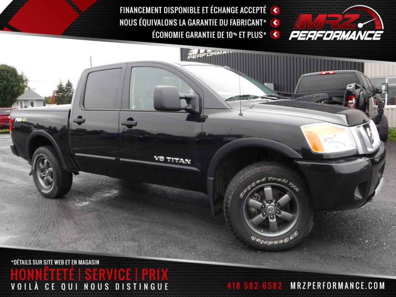 Used 2015 Nissan Titan Pro-4x Awd for sale in St-Gédéon-De-Beauce, QC