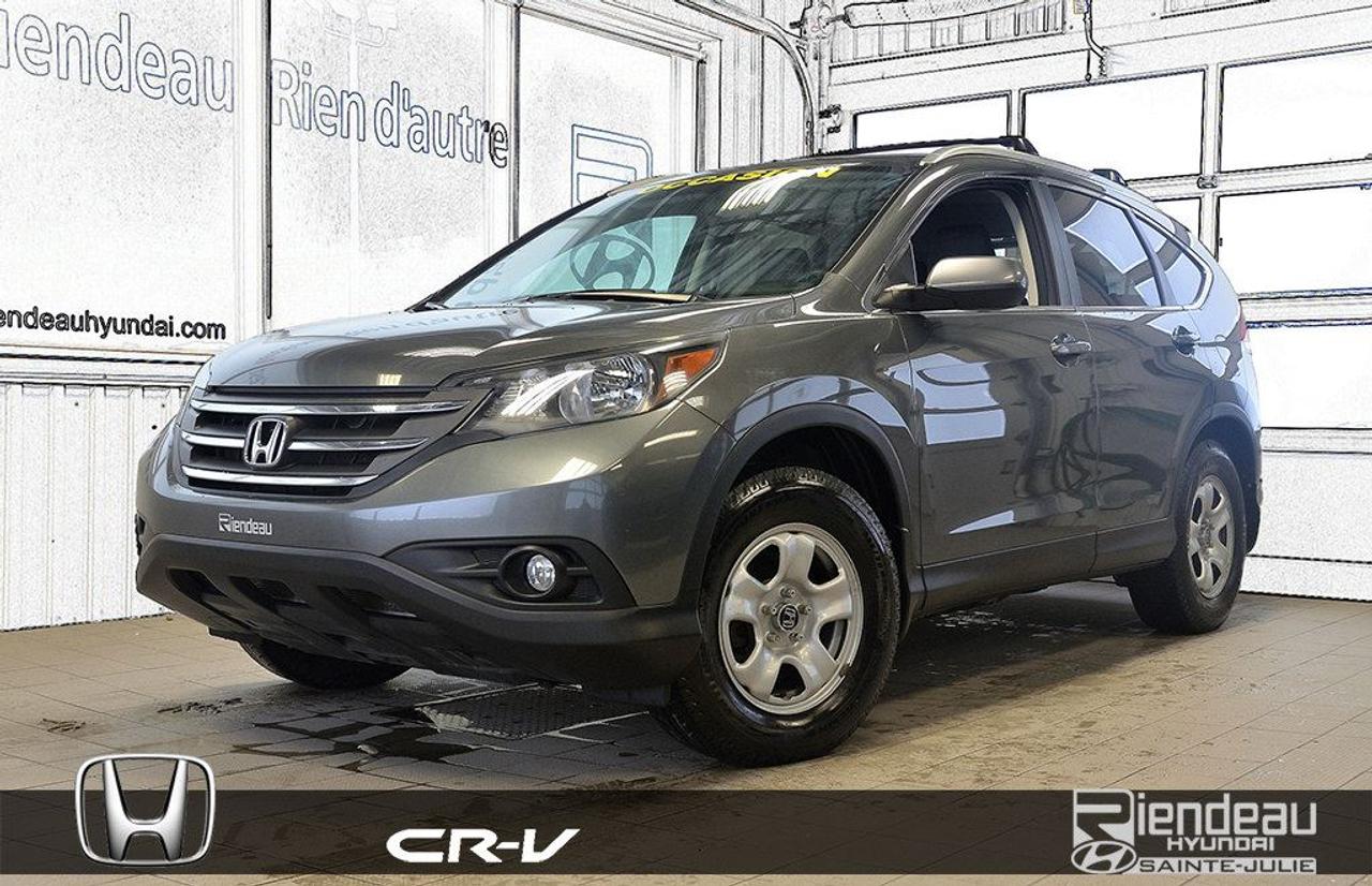 <a href=https://www.riendeauhyundai.com/occasion/Honda-CRV-2013.html>https://www.riendeauhyundai.com/occasion/Honda-CRV-2013.html</a>

**JAMAIS ACCIDENTÉ**KILOMÉTRAGE CERTIFIÉ**CLIMATISEUR DOUBLE ZONE, VITRES ET PORTIÈRES ÉLECTRIQUES, SIÈGES CHAUFFANTS ET ÉLECTRIQUES, MAIN LIBRE BLUETOOTH, RÉGULATEUR DE VITESSE, AWD, TOIT OUVRANT, CUIR, CAMÉRA DE RECUL, MAGS, PHARES ANTIBROUILLARD, VITRES TEINTÉES, ... rabais au financement de 490$ inclus dans le prix affiché!!!      RIENDEAU HYUNDAI        Un concessionnaire établi depuis 1993 ayant vue 3 générations.           Ouvert le samedi de 10h à 16h      Rejoignez-nous en tout temps au 514-709-2886.           Vous manquez de temps pour venir nous visiter? Laissez-nous le savoir et profitez de notre service de visite à domicile ou au travail selon votre horaire!           Sachez que tous nos véhicules sont inspectés par nos techniciens certifiés Hyundai et quun rapport Carproof est disponible en tout temps sur demande.           Venez faire lexpérience Riendeau Hyundai et choisissez parmi notre vaste inventaire de véhicules doccasion avec des taux certifiés à partir de 2.9% et demandez à propos de nos promotions sur nos pneus dhivers.           À proximité de Montréal, Longueuil, Brossard, St-Hubert, St-Hyacinthe, Drummondville, Saint-Basile-le-Grand, Boucherville, Varennes et Chambly. Venez constatez pourquoi tant de clients choisissent Riendeau Hyundai et rien dautre.           ================================================================          A dealer establish since 1993 and with 3 generations.           Open on Saturday from 10h to 16h.       Call us anytime at 514-709-2886.           Lacking time to visit us? Let us know and benefit of our home and office service following your schedule.           Know that our vehicles are inspected by our Hyundai certified technicians and that a Carproof report is available at anytime on demand.           Come meet the experience Riendeau Hyundai and chose within our massive inventory of used car with certified interest rate starting at 2.9% and ask us about our promotion on winter tires.          Close to Montreal, Longueuil, Brossard, St-Hubert, Ste-Hyacinthe, Drummondville, Saint-Basile-le-Grand, Boucherville, Varennes and Chambly. Let us show you why so many customer choose Riendeau Hyundai and nothing else!