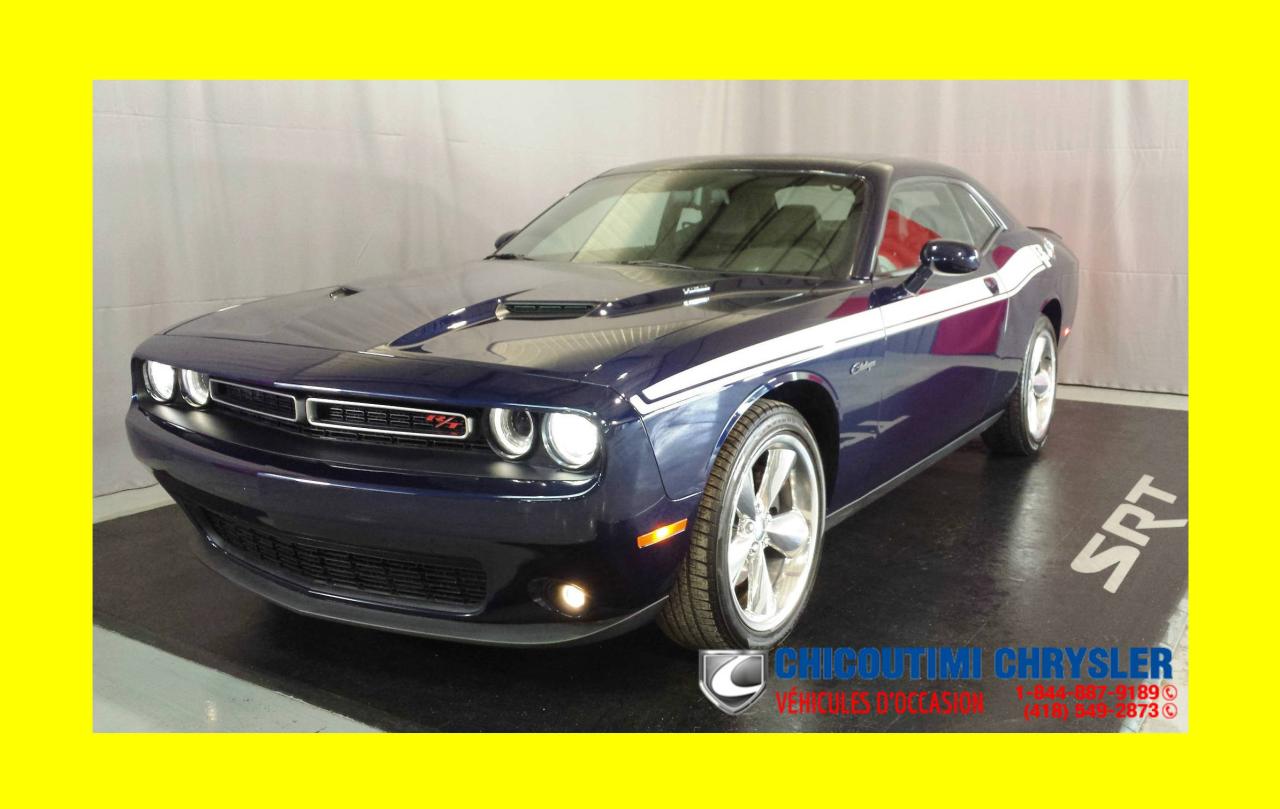 Used 2016 Dodge Challenger Coupé R/T V8 for sale in Chicoutimi, QC