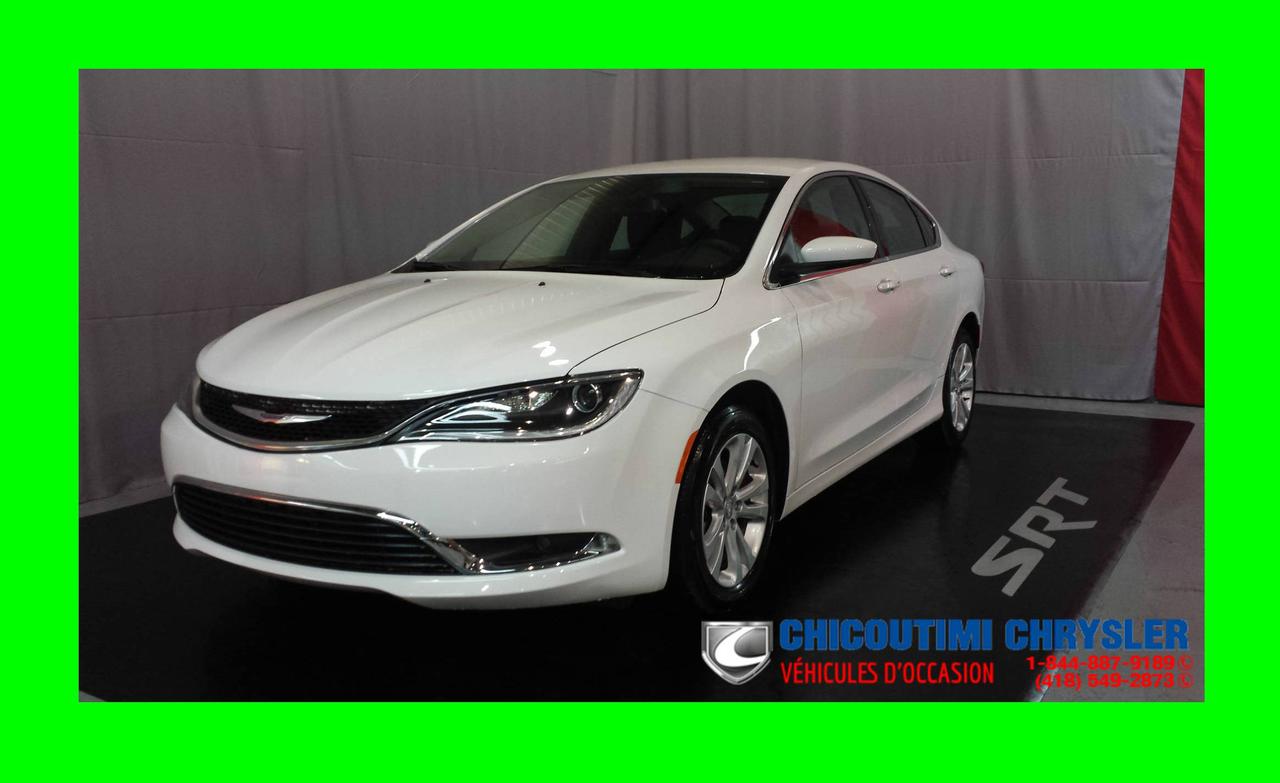 <a href=https://www.chicoutimichryslerdodge.com/occasion/Chrysler-200-2016.html>https://www.chicoutimichryslerdodge.com/occasion/Chrysler-200-2016.html</a>

Clé intelligente  
Siège électrique
Jamais accidenté
Rétroviseurs chauffants  
Bluetooth
Démarreur à distance  
Phares antibrouillard
Régulateur de vitesse  
Freins ABS  
Contrôle de stabilité


OUVERT DU LUNDI AU JEUDI DE 9H à 21H ET LE VENDREDI DE 9H à 17H

Chicoutimi Chrysler, département doccasion vous offre une variété de voitures doccasion à PRIX COMPÉTITIF sur le marché. 

Procurez-vous, en toute confiance, un véhicule doccasion inspecté et mise à jour par une équipe de professionnels certifiés. 

Satisfaction garantie avec Privilège déchange de 30 jours.

-Inspection en 85 points 
-Mise à jour effectuée
-Financement sur place 
-Rapport Carproof fourni gratuitement 
-LIVRAISON RAPIDE, 1re, 2e, 3e CHANCE AU CRÉDIT DISPONIBLE!

Venez consulter votre spécialiste du financement sur place.

Notre mission: vous offrir une expérience dachat INCOMPARABLE

Venez profitez de linventaire de véhicules doccasion Chrysler de Chicoutimi Chrysler.

829, boul. Talbot, Chicoutimi, QC G7H 4B5 
Tél.: 1-866-677-4397
Sans frais: 1-800-361-2873
 	  Contactez-nous  

Voyez en encore plus sur https://www.chicoutimichryslerdodge.com