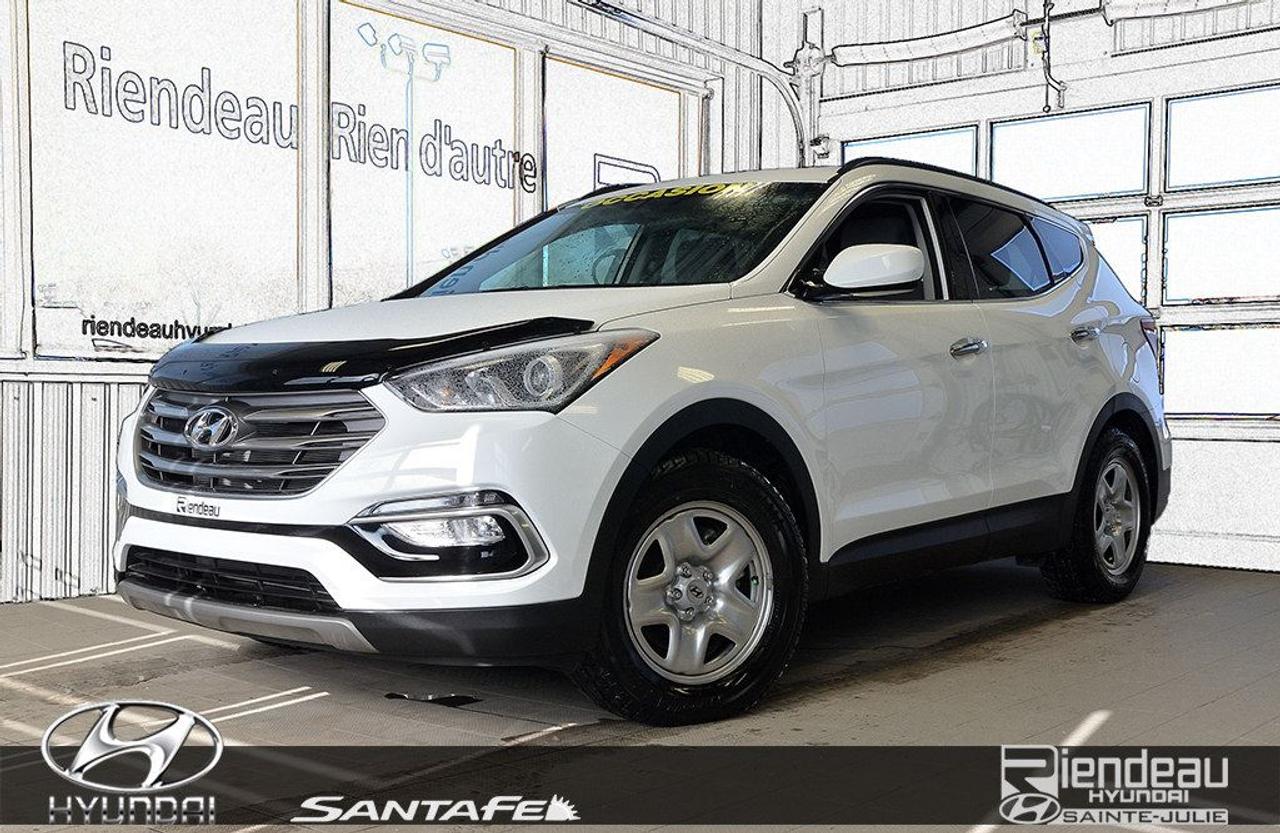 <a href=https://www.riendeauhyundai.com/occasion/Hyundai-Santa_Fe_Sport-2017.html>https://www.riendeauhyundai.com/occasion/Hyundai-Santa_Fe_Sport-2017.html</a>

**JAMAIS ACCIDENTÉ**CLIMATISEUR, RÉGULATEUR DE VITESSE, SIÈGES CHAUFFANT, MIROIRS ÉLECTRIQUE CHAUFFANT, VITRES ÉLECTRIQUE, JANTE 17 POUCES, PHARES ANTI-BROUILLARD, AUX, UBS, RADIO SATELLITE...Rabais de 500$ au financement inclus dans le prix affiché!!!      RIENDEAU HYUNDAI        Un concessionnaire établi depuis 1993 ayant vue 3 générations.           Ouvert le samedi de 10h à 16h      Rejoignez-nous en tout temps au 514-709-2886.           Vous manquez de temps pour venir nous visiter? Laissez-nous le savoir et profitez de notre service de visite à domicile ou au travail selon votre horaire!           Sachez que tous nos véhicules sont inspectés par nos techniciens certifiés Hyundai et quun rapport Carproof est disponible en tout temps sur demande.           Venez faire lexpérience Riendeau Hyundai et choisissez parmi notre vaste inventaire de véhicules doccasion avec des taux certifiés à partir de 2.9% et demandez à propos de nos promotions sur nos pneus dhivers.           À proximité de Montréal, Longueuil, Brossard, St-Hubert, St-Hyacinthe, Drummondville, Saint-Basile-le-Grand, Boucherville, Varennes et Chambly. Venez constatez pourquoi tant de clients choisissent Riendeau Hyundai et rien dautre.           ================================================================          A dealer establish since 1993 and with 3 generations.           Open on Saturday from 10h to 16h.       Call us anytime at 514-709-2886.           Lacking time to visit us? Let us know and benefit of our home and office service following your schedule.           Know that our vehicles are inspected by our Hyundai certified technicians and that a Carproof report is available at anytime on demand.           Come meet the experience Riendeau Hyundai and chose within our massive inventory of used car with certified interest rate starting at 2.9% and ask us about our promotion on winter tires.          Close to Montreal, Longueuil, Brossard, St-Hubert, Ste-Hyacinthe, Drummondville, Saint-Basile-le-Grand, Boucherville, Varennes and Chambly. Let us show you why so many customer choose Riendeau Hyundai and nothing else!