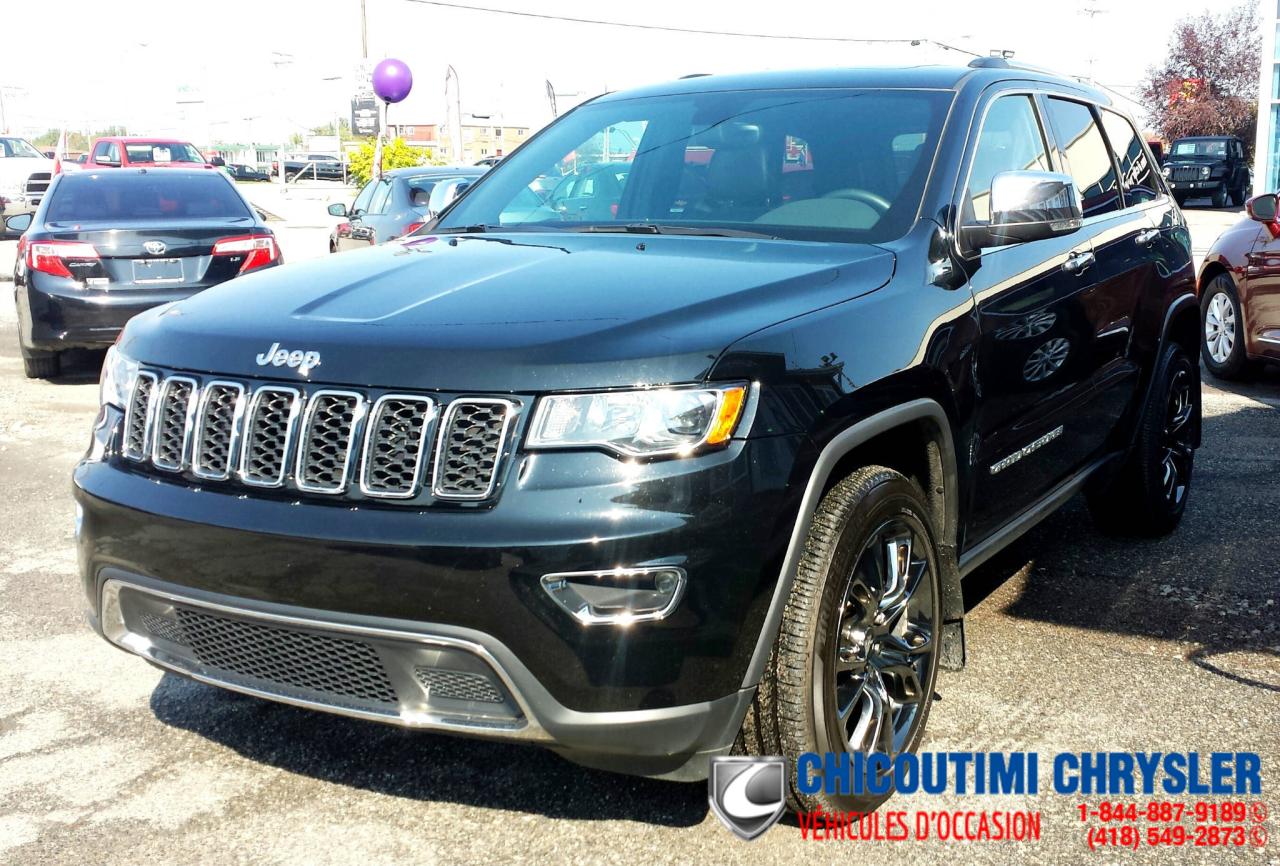 Used 2017 Jeep Grand Cherokee Limited Gps Att. Remorque 4x4 for sale in Chicoutimi, QC