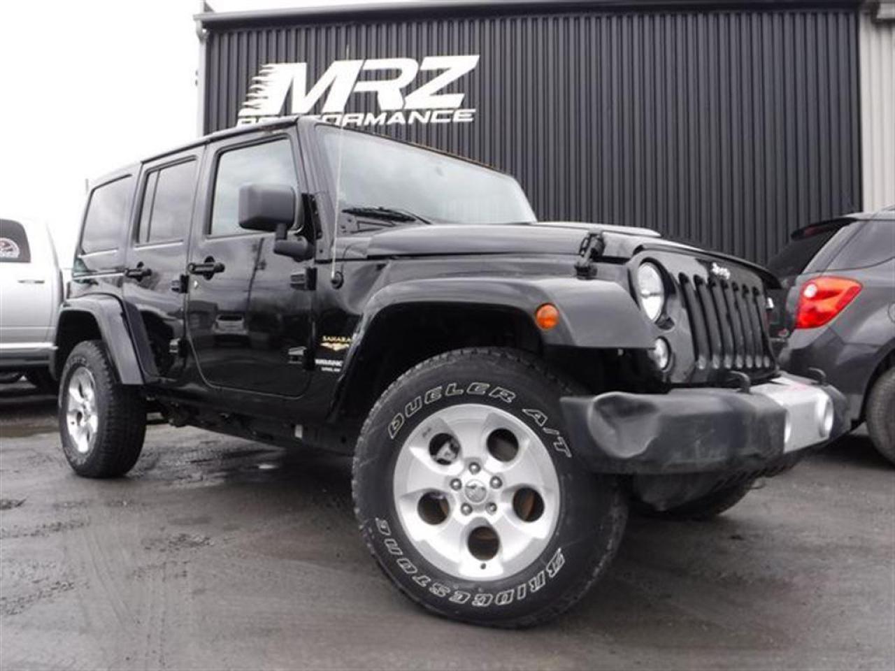 Used 2014 Jeep Wrangler Sahara - Gps - Toit for sale in St-Gédéon-De-Beauce, QC